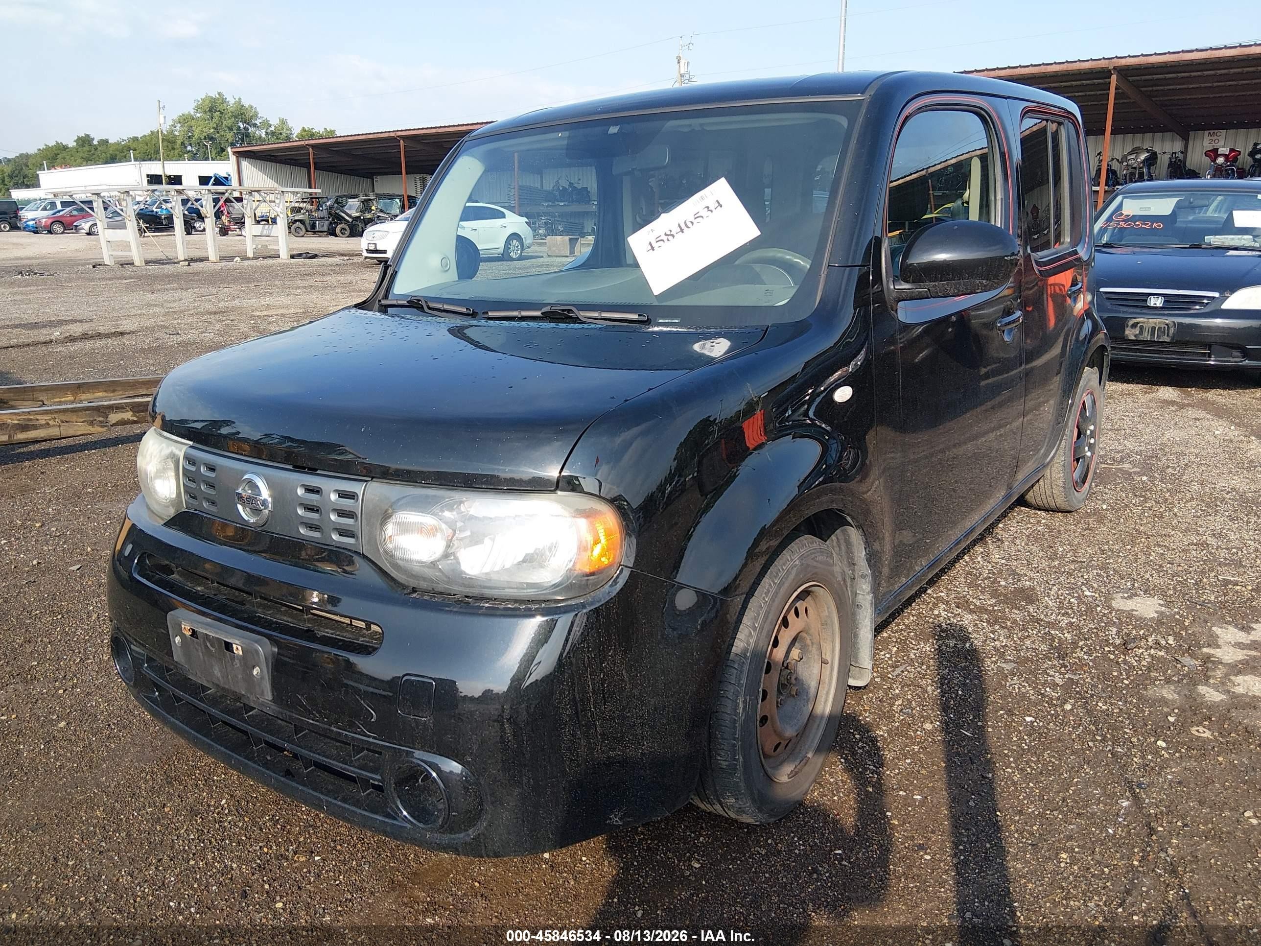 2009 Nissan Cube 1.8s Black vin: JN8AZ28R19T106983
