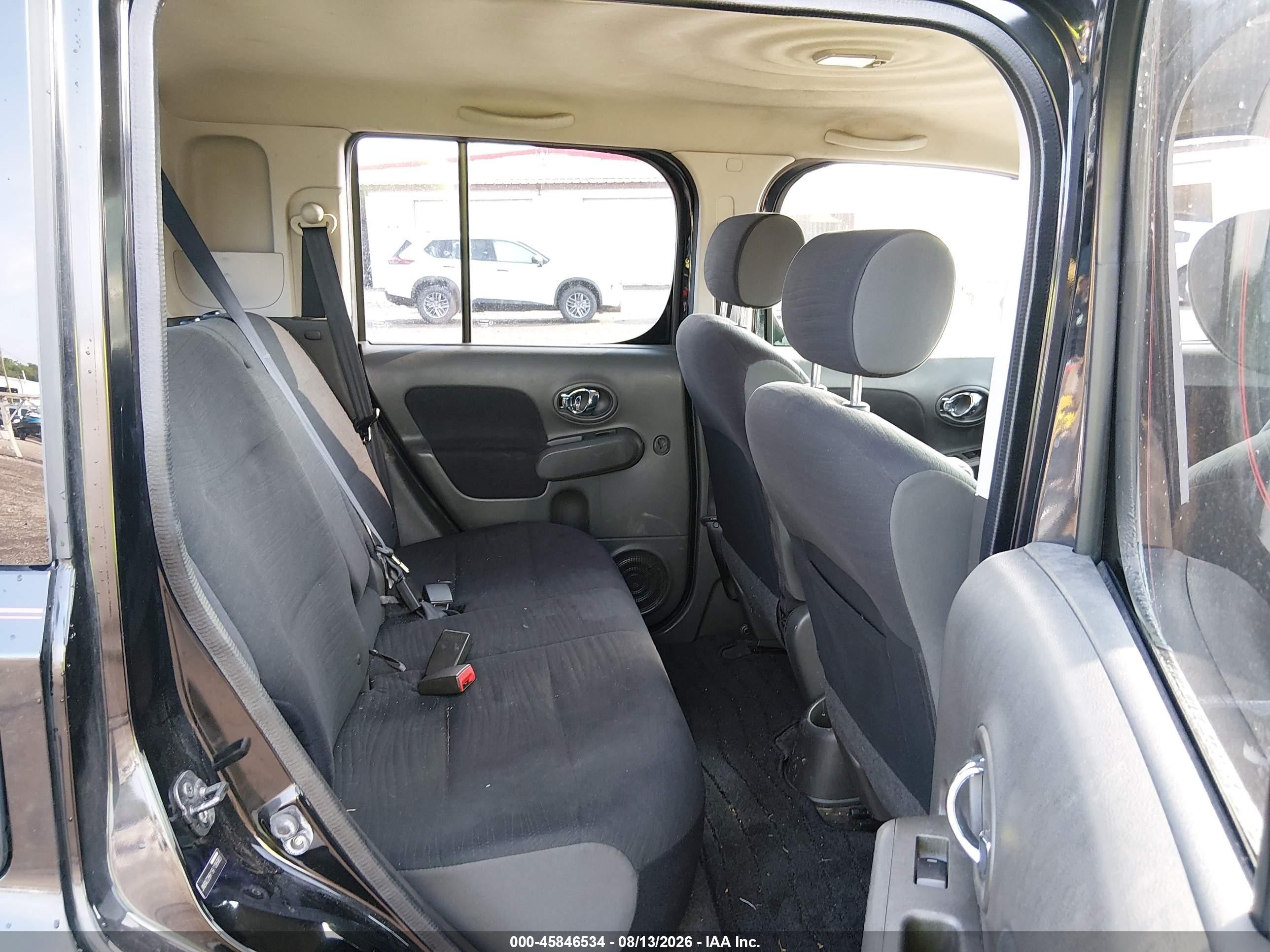 2009 Nissan Cube 1.8s Black vin: JN8AZ28R19T106983