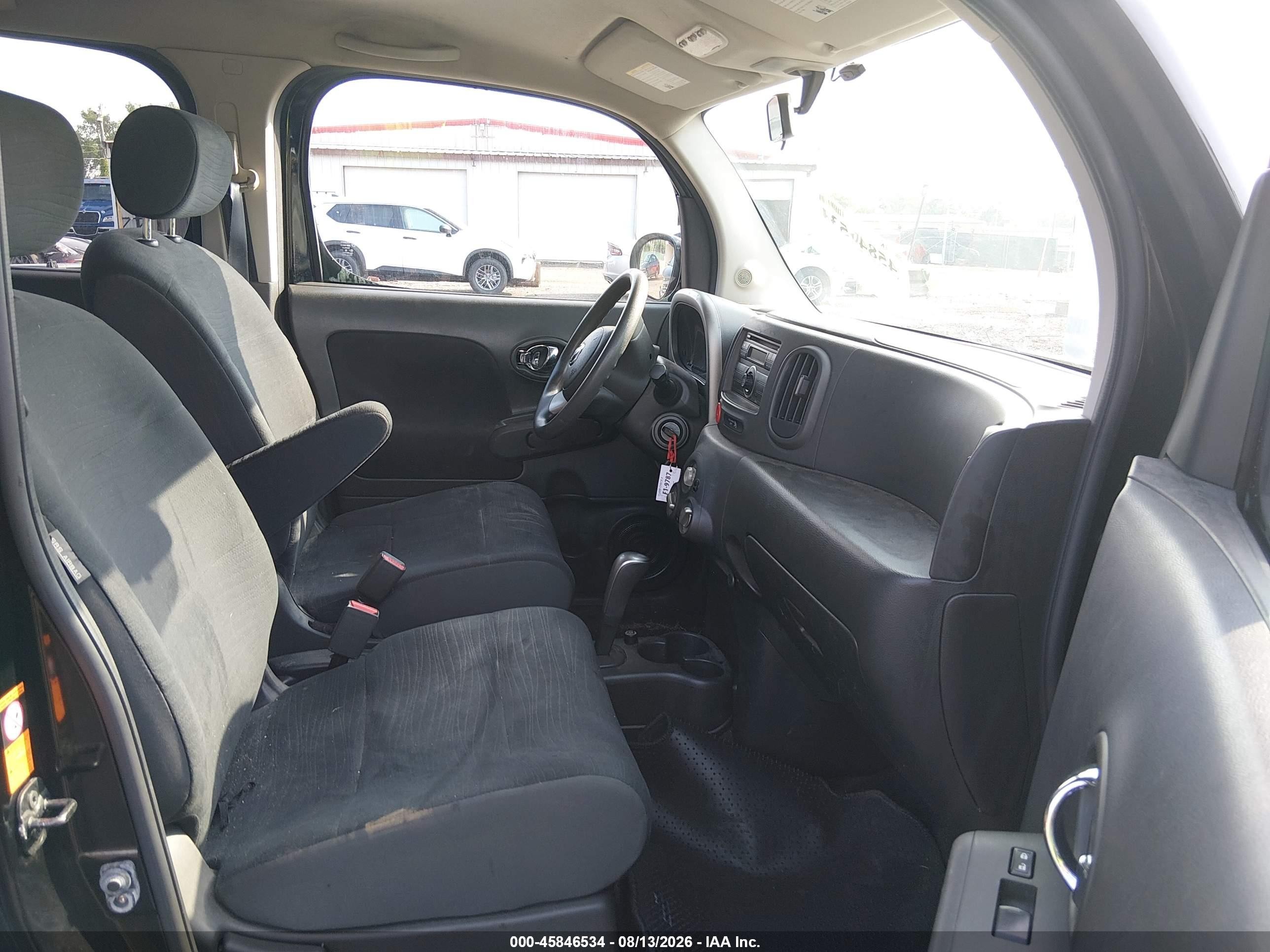 2009 Nissan Cube 1.8s Black vin: JN8AZ28R19T106983
