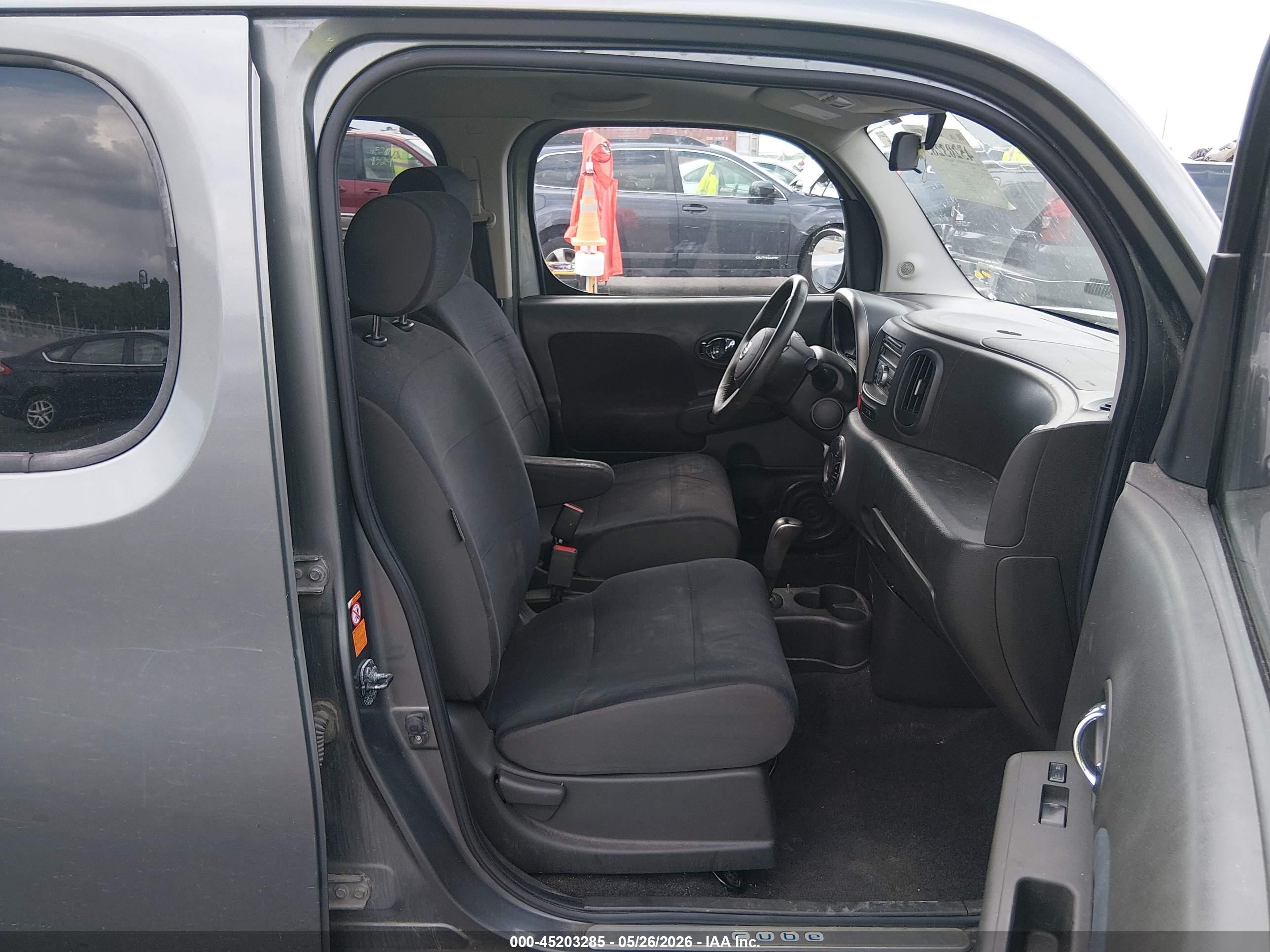 2009 Nissan Cube 1.8sl Gray vin: JN8AZ28R19T120527
