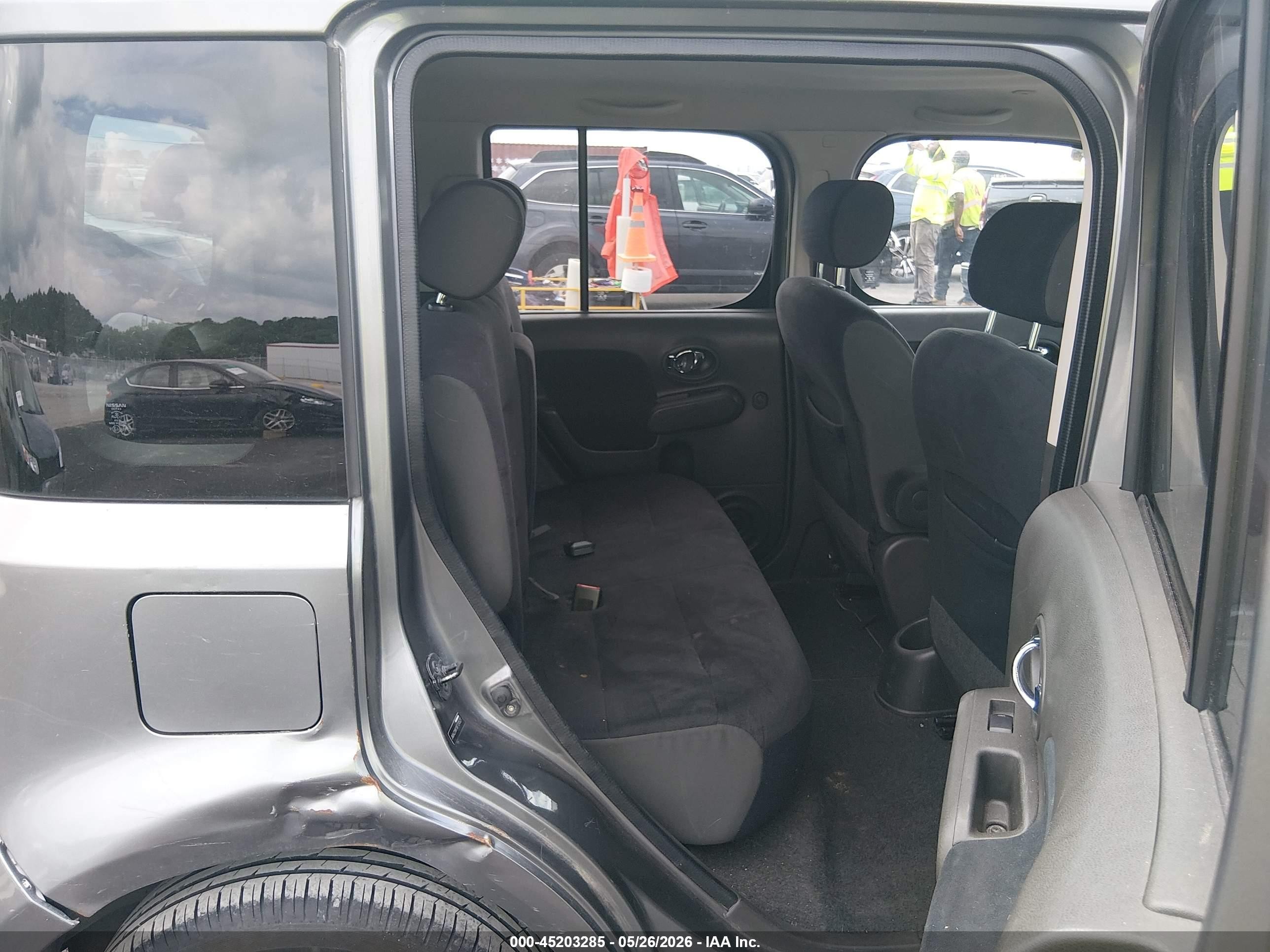 2009 Nissan Cube 1.8sl Gray vin: JN8AZ28R19T120527