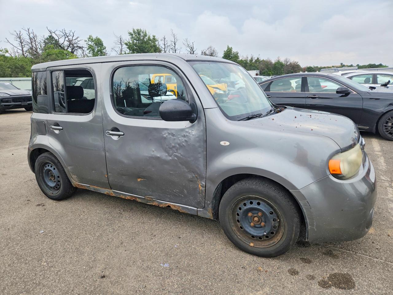 2009 Nissan Cube 1.8 Gray vin: JN8AZ28R19T123895