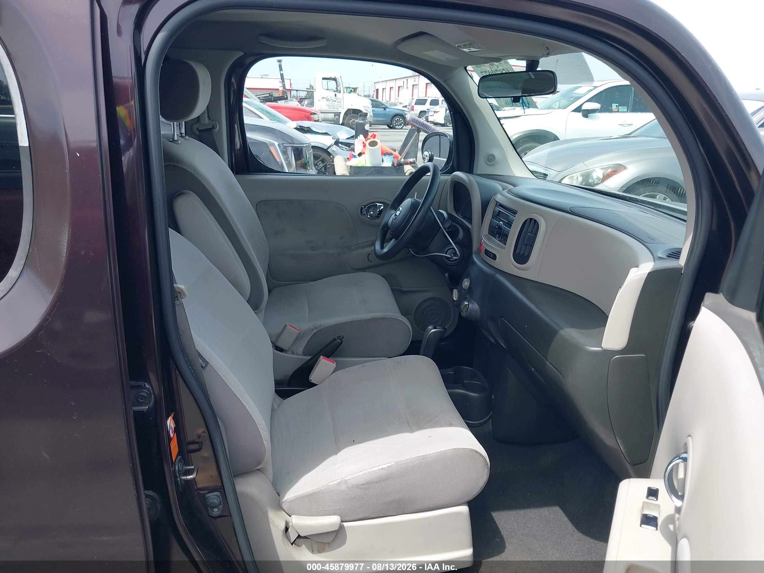 2009 Nissan Cube 1.8s Dark Brown vin: JN8AZ28R29T105812
