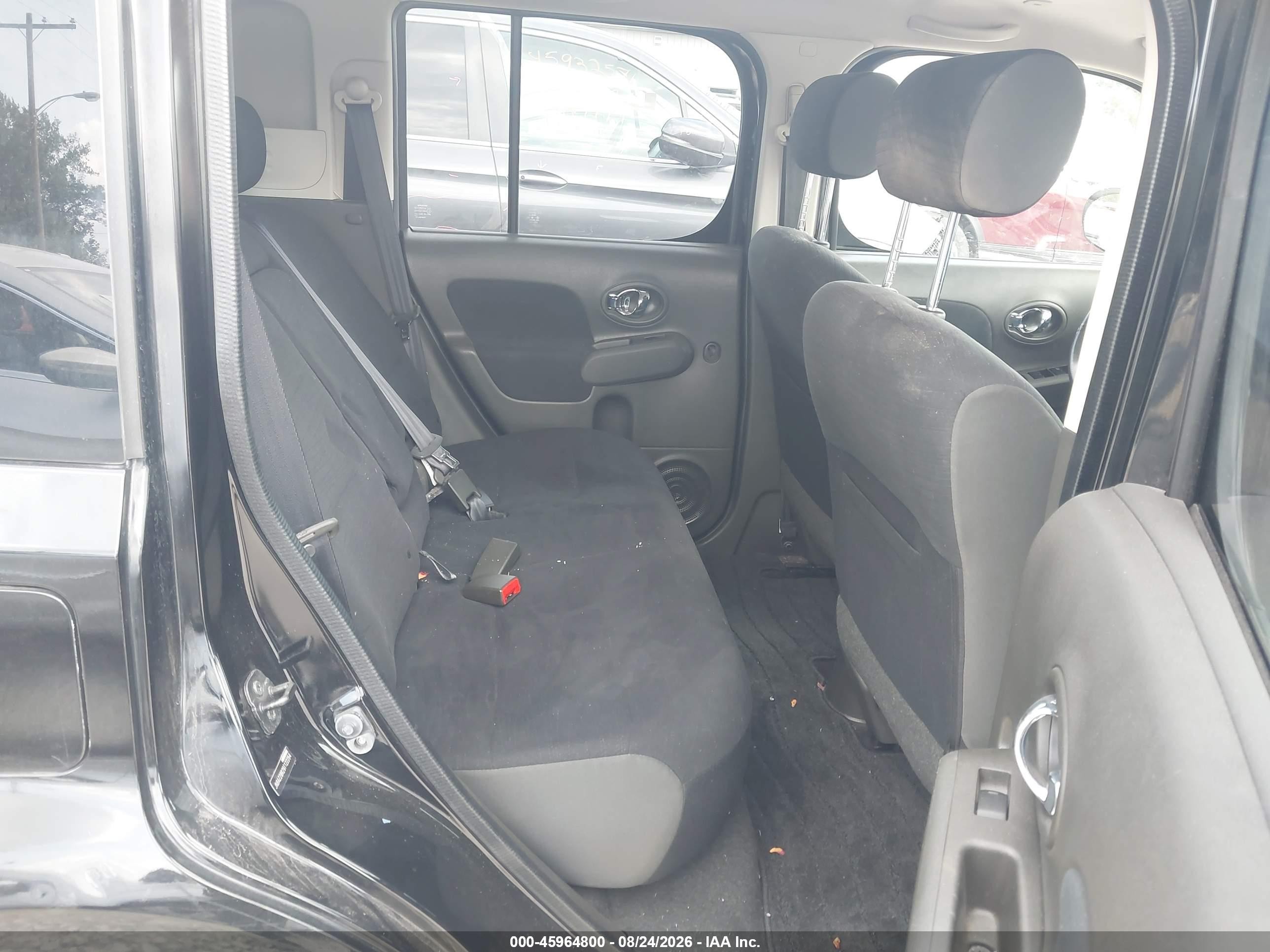 2009 Nissan Cube 1.8sl Black vin: JN8AZ28R29T122254