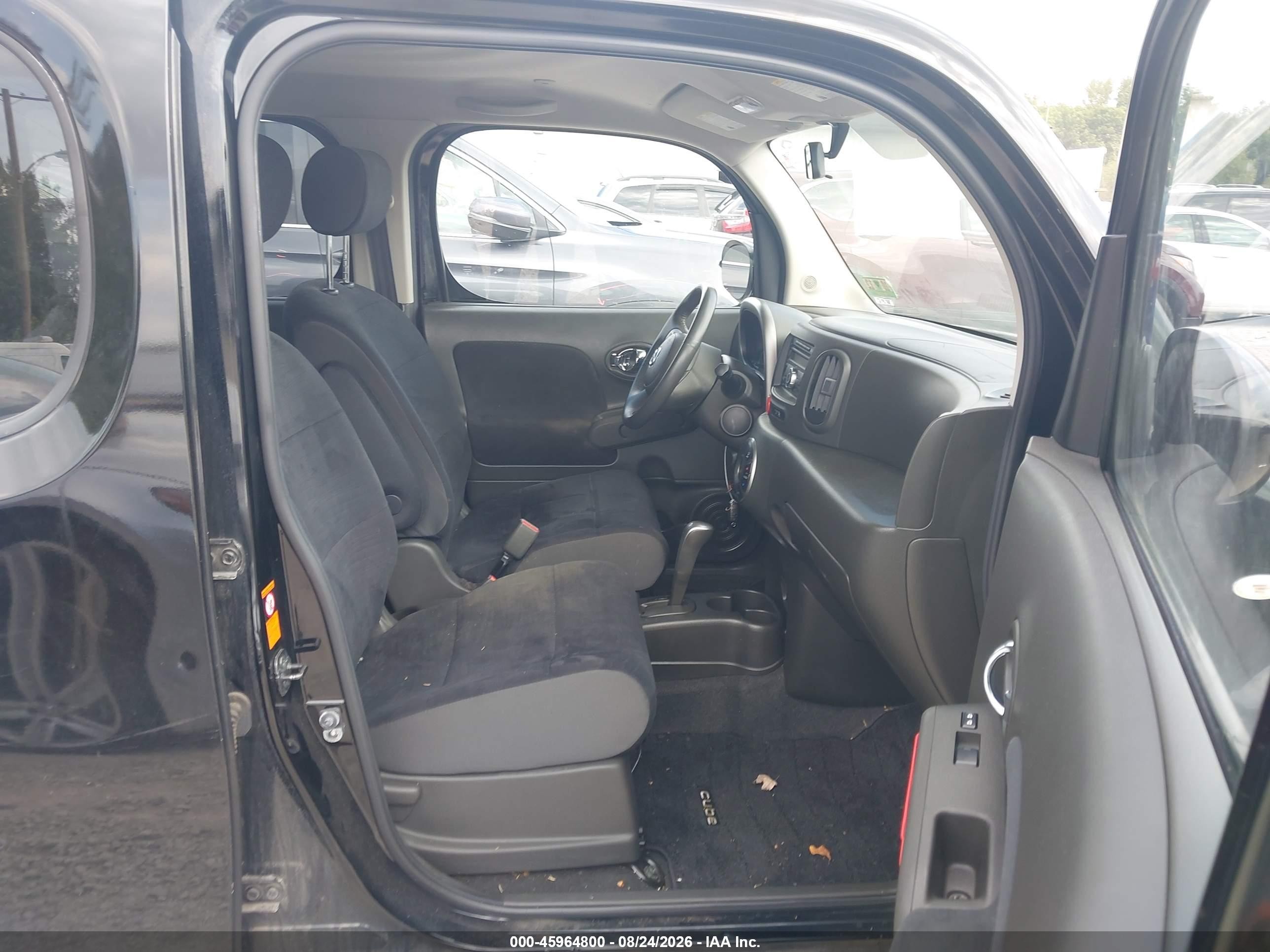 2009 Nissan Cube 1.8sl Black vin: JN8AZ28R29T122254