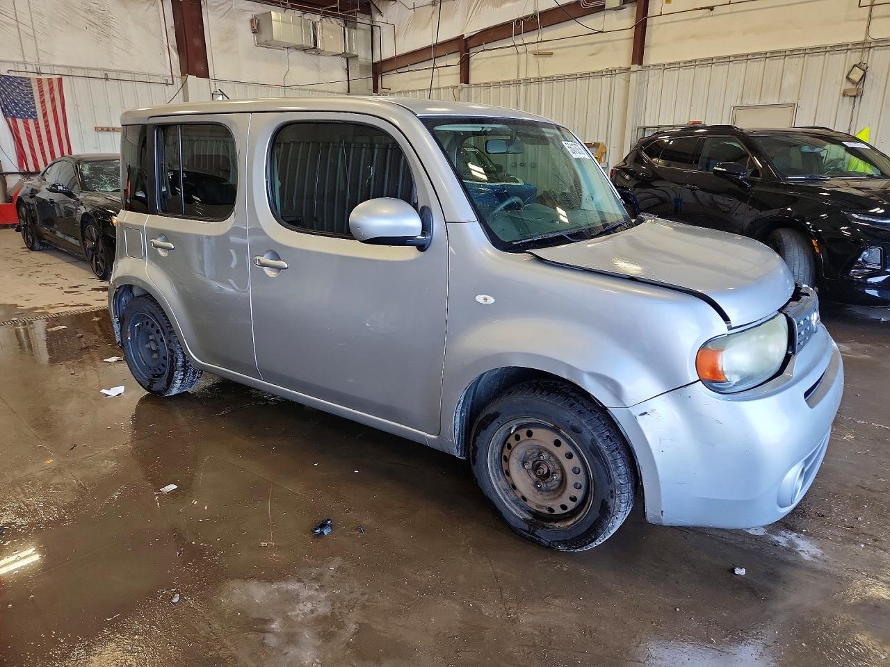 2009 Nissan Cube 1.8 Silver vin: JN8AZ28R29T125462