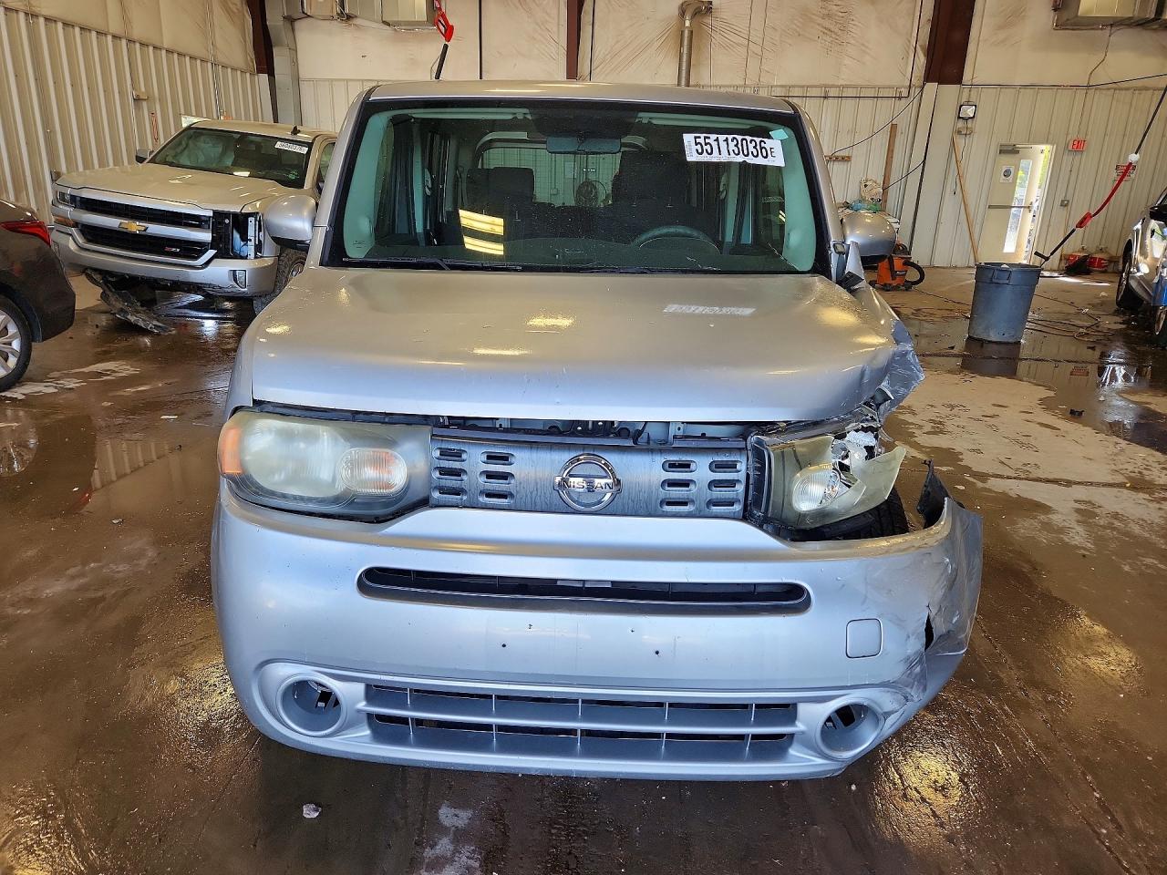 2009 Nissan Cube 1.8 Silver vin: JN8AZ28R29T125462