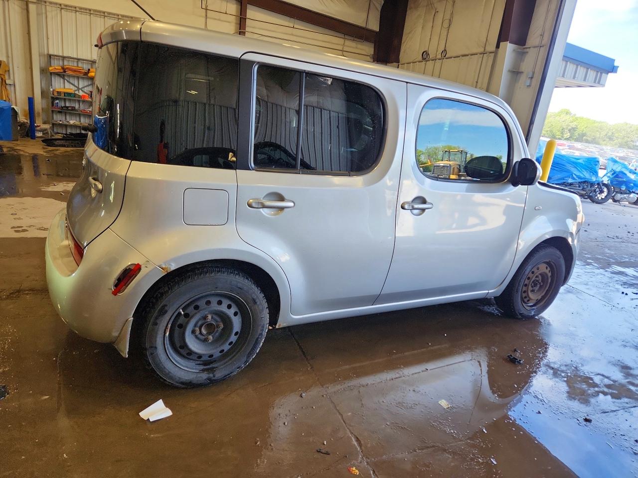2009 Nissan Cube 1.8 Silver vin: JN8AZ28R29T125462