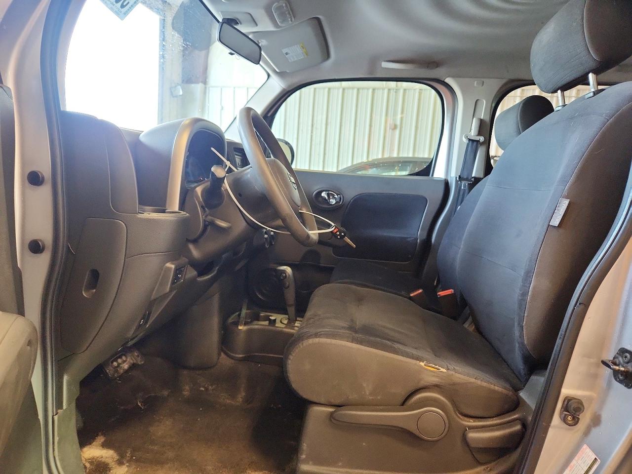 2009 Nissan Cube 1.8 Silver vin: JN8AZ28R29T125462