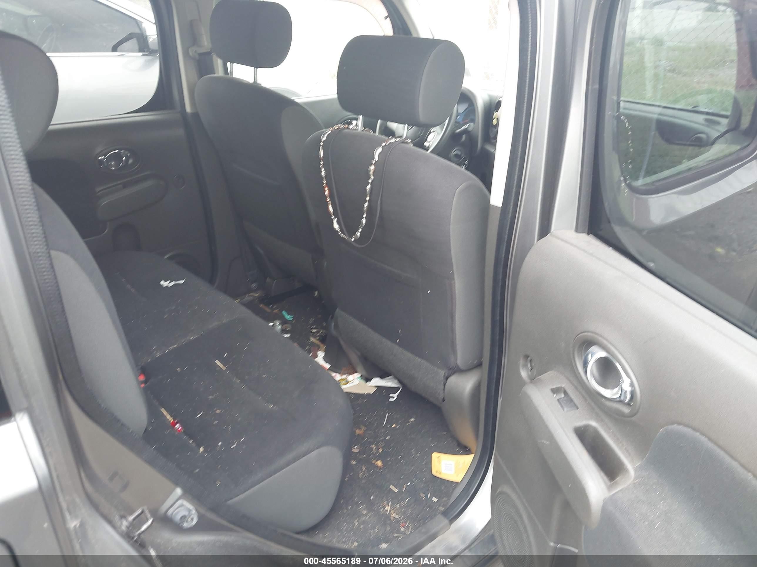 2009 Nissan Cube 1.8sl Серый vin: JN8AZ28R29T127096
