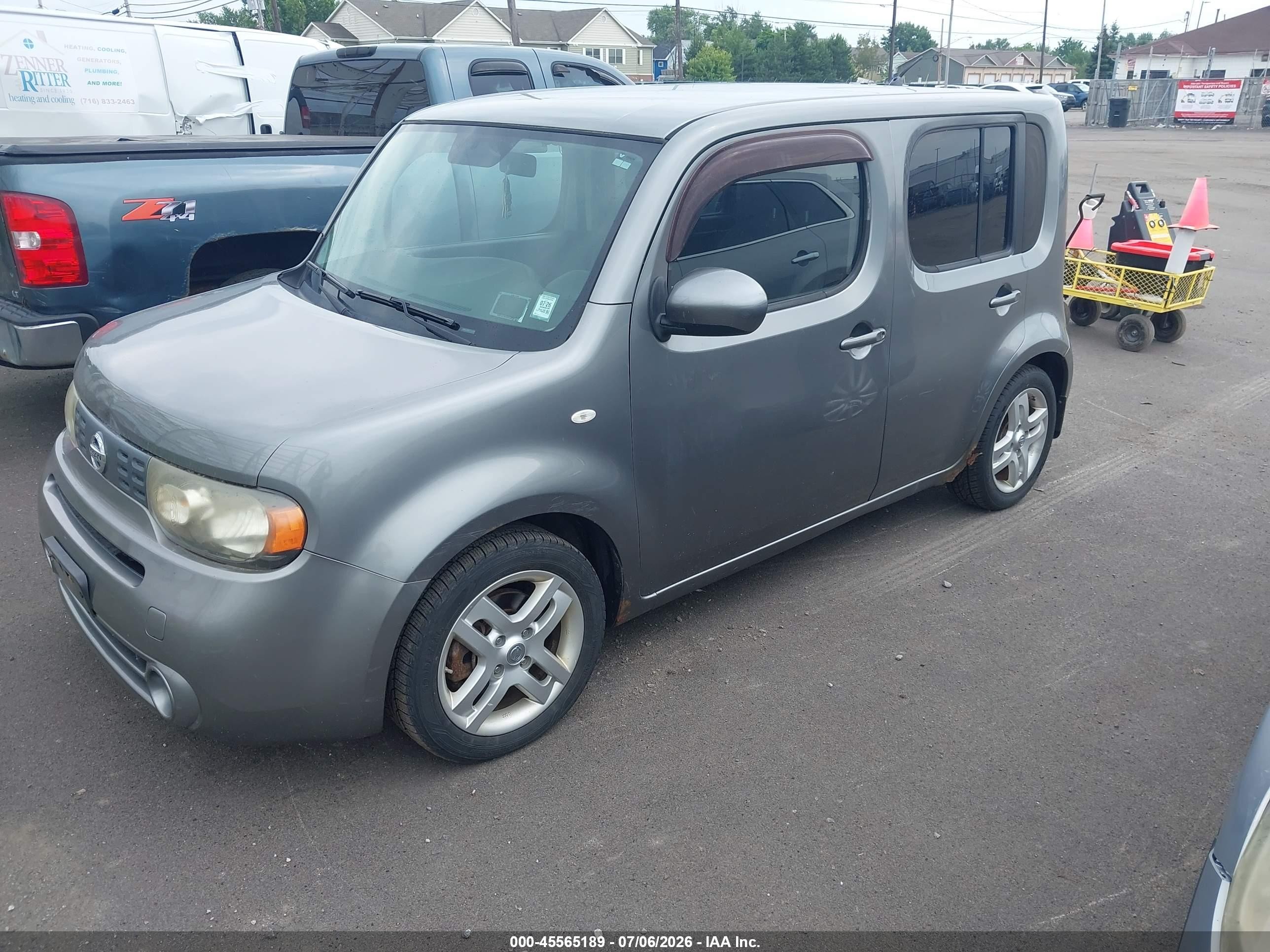2009 Nissan Cube 1.8sl Серый vin: JN8AZ28R29T127096