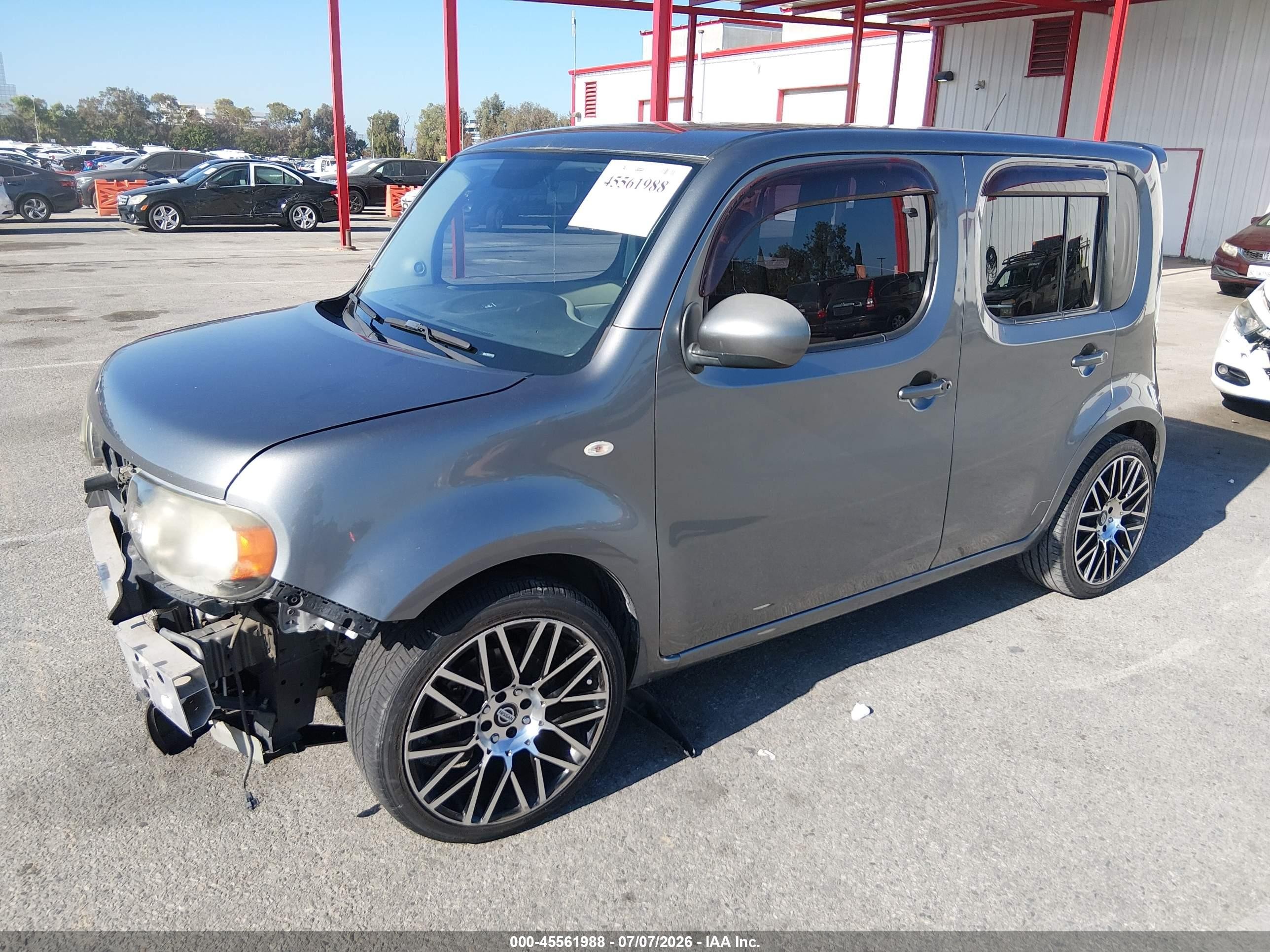 2009 Nissan Cube 1.8sl Серый vin: JN8AZ28R39T103471
