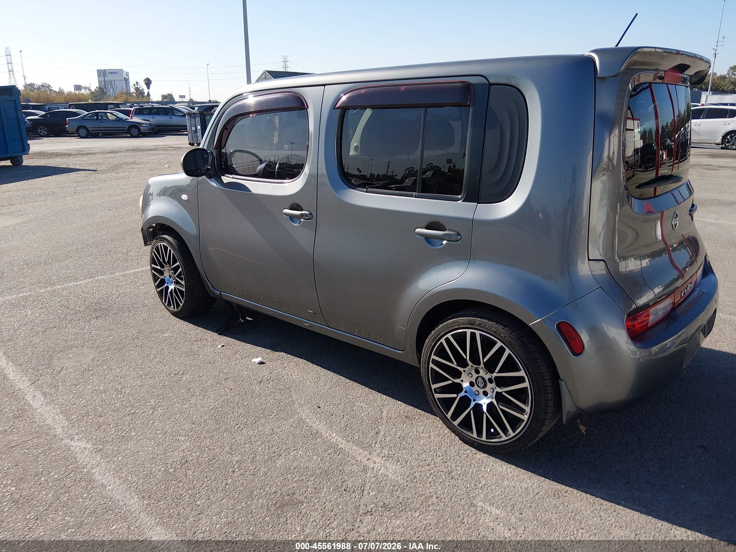 2009 Nissan Cube 1.8sl Серый vin: JN8AZ28R39T103471