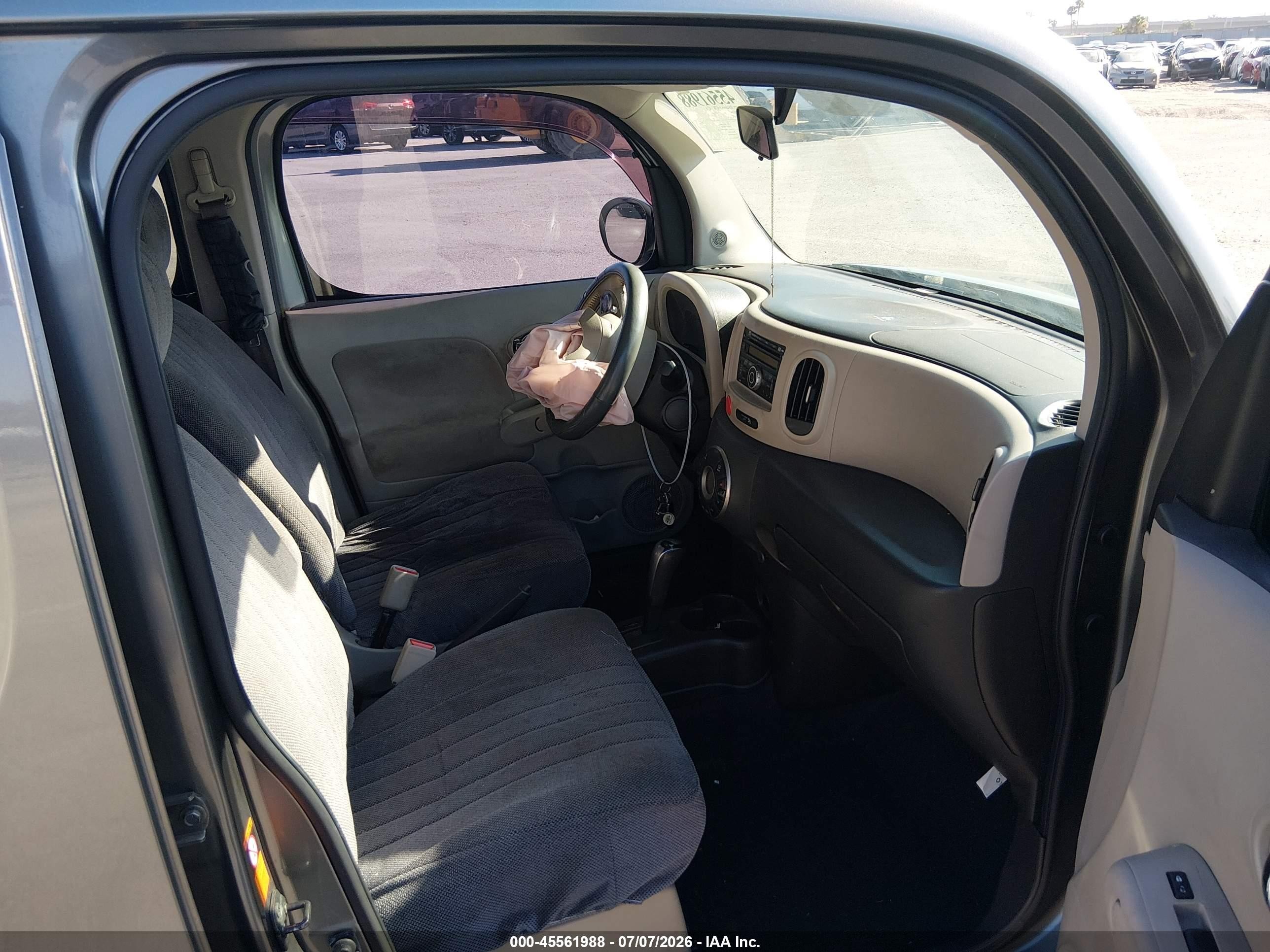 2009 Nissan Cube 1.8sl Серый vin: JN8AZ28R39T103471