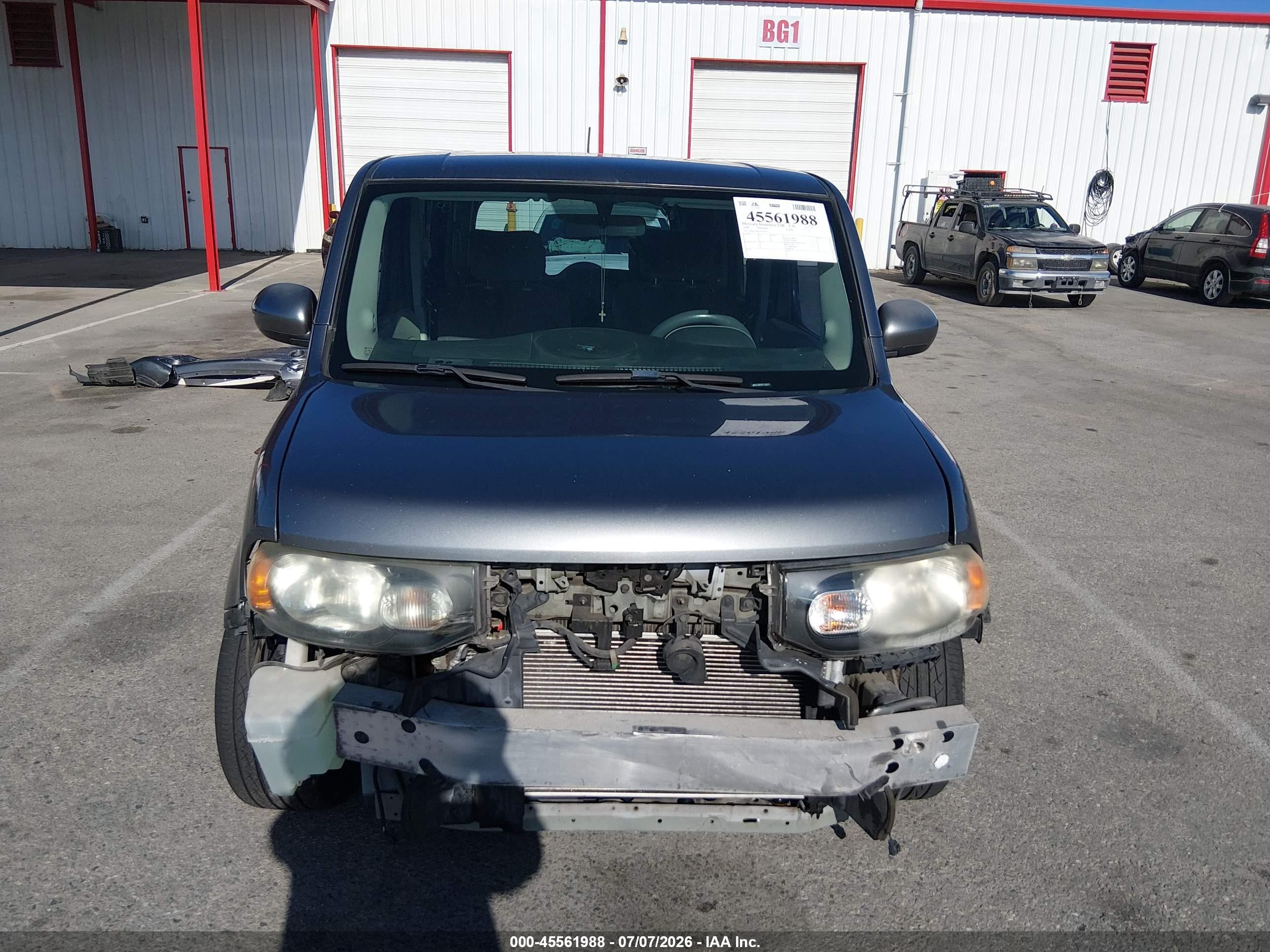 2009 Nissan Cube 1.8sl Серый vin: JN8AZ28R39T103471