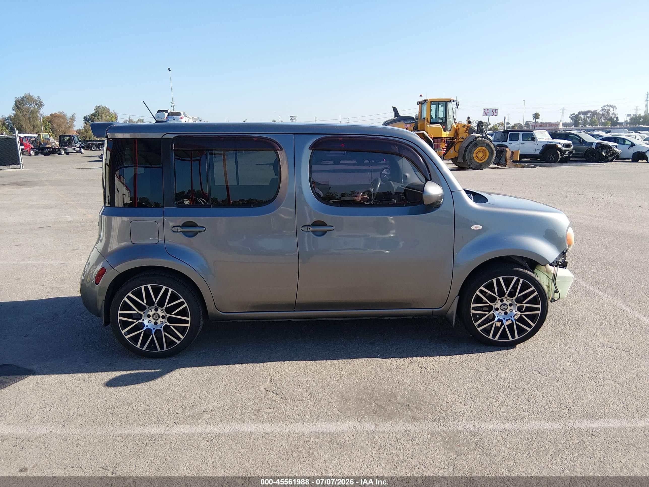 2009 Nissan Cube 1.8sl Серый vin: JN8AZ28R39T103471