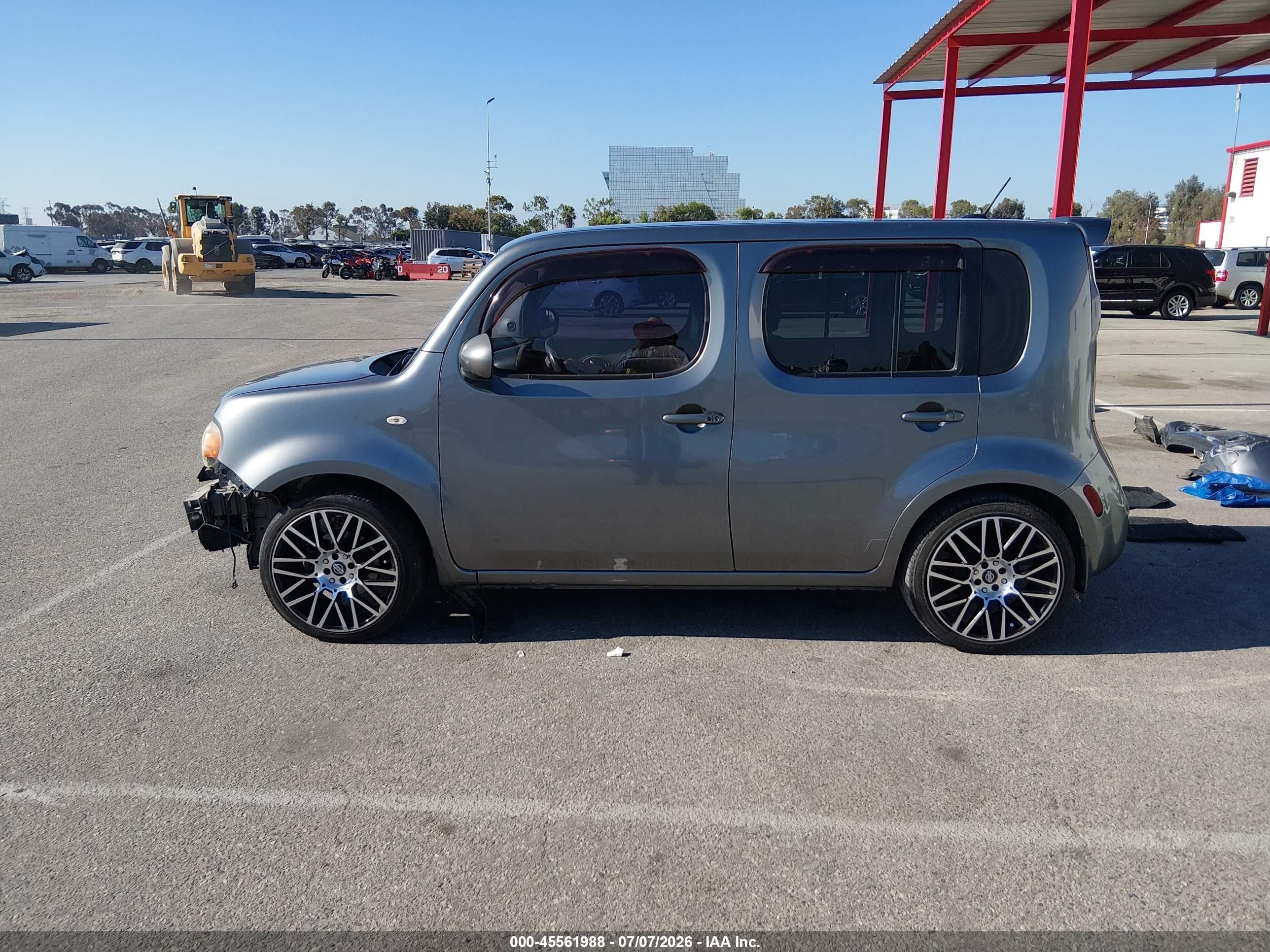 2009 Nissan Cube 1.8sl Серый vin: JN8AZ28R39T103471
