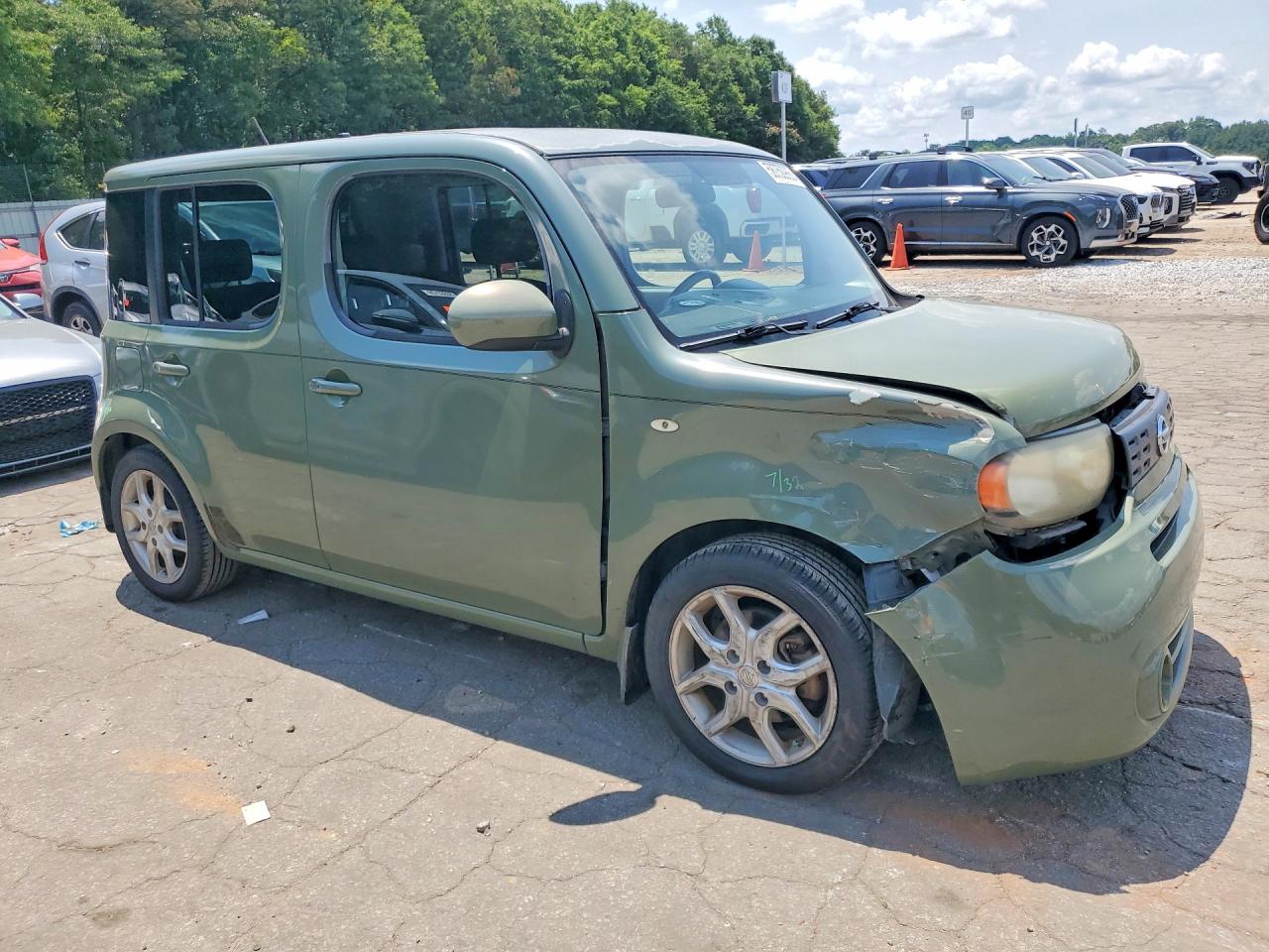 2009 Nissan Cube 1.8 Green vin: JN8AZ28R39T123364