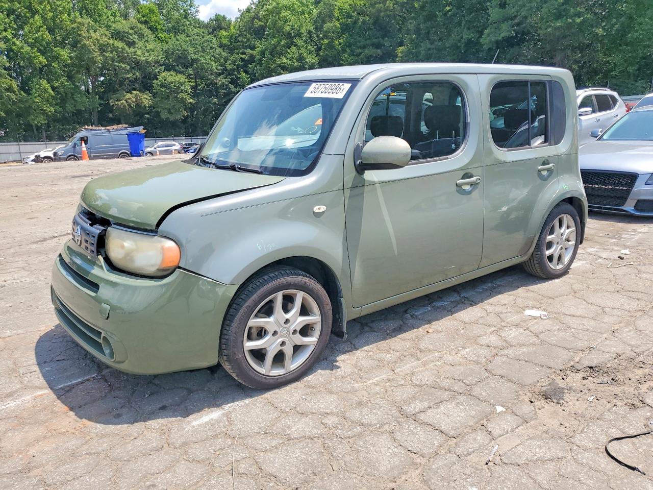 2009 Nissan Cube 1.8 Green vin: JN8AZ28R39T123364