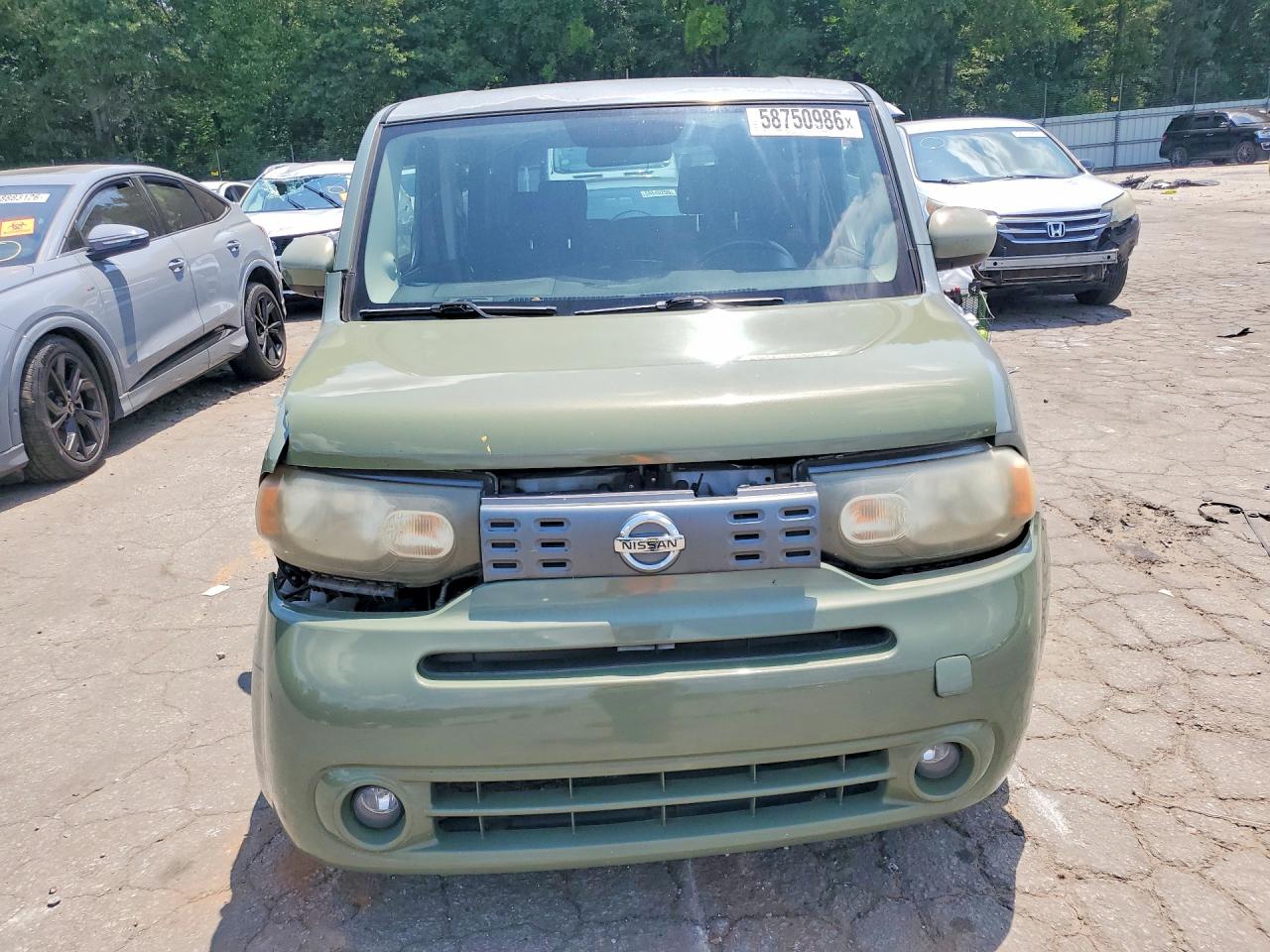 2009 Nissan Cube 1.8 Green vin: JN8AZ28R39T123364
