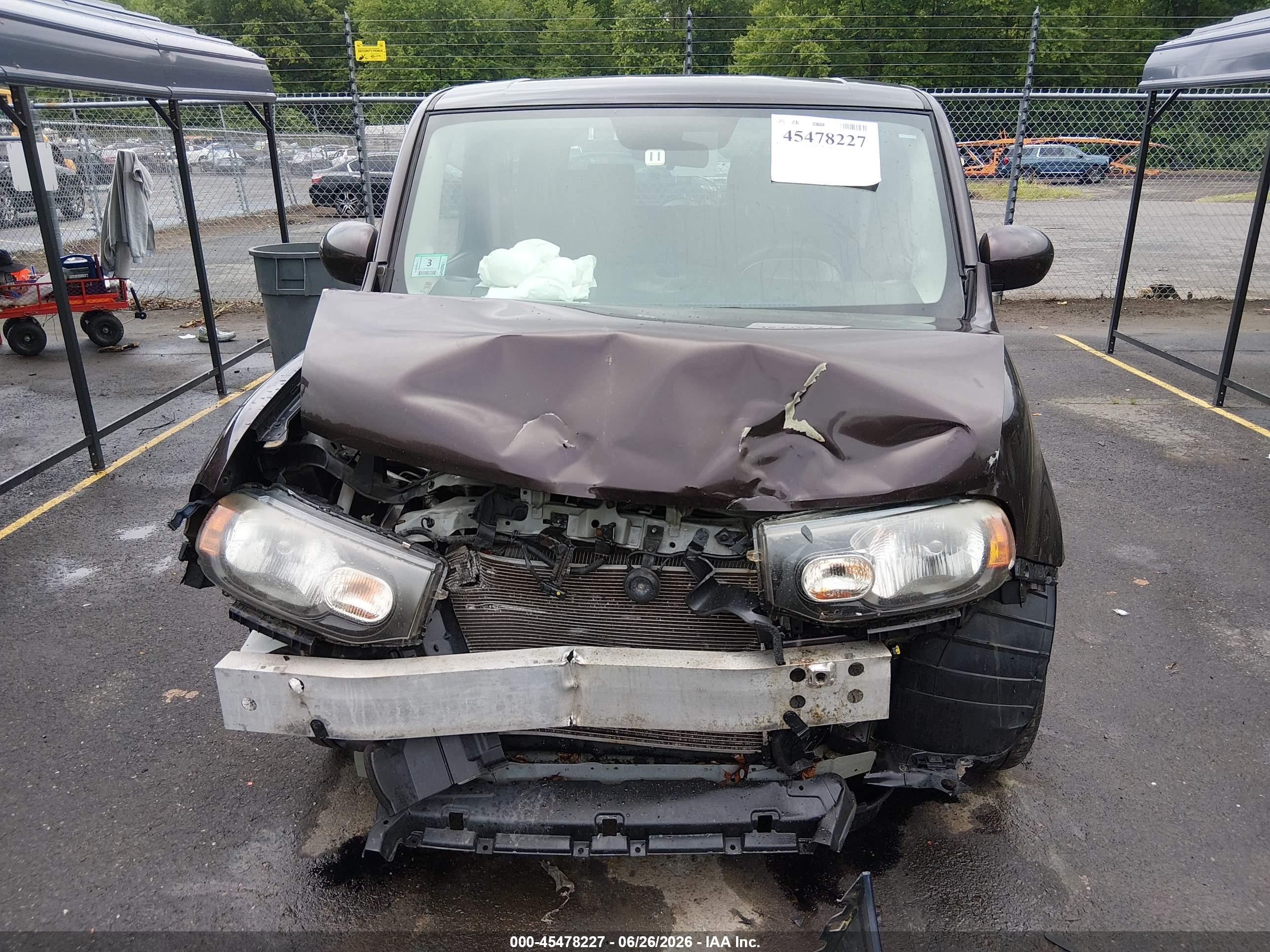 2009 Nissan Cube 1.8sl Burgundy vin: JN8AZ28R39T127785