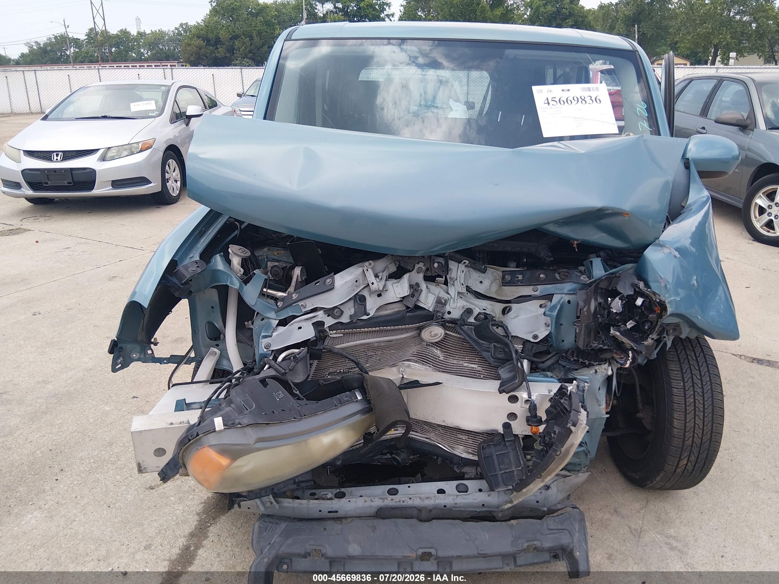 2009 Nissan Cube 1.8s Синий vin: JN8AZ28R49T107884