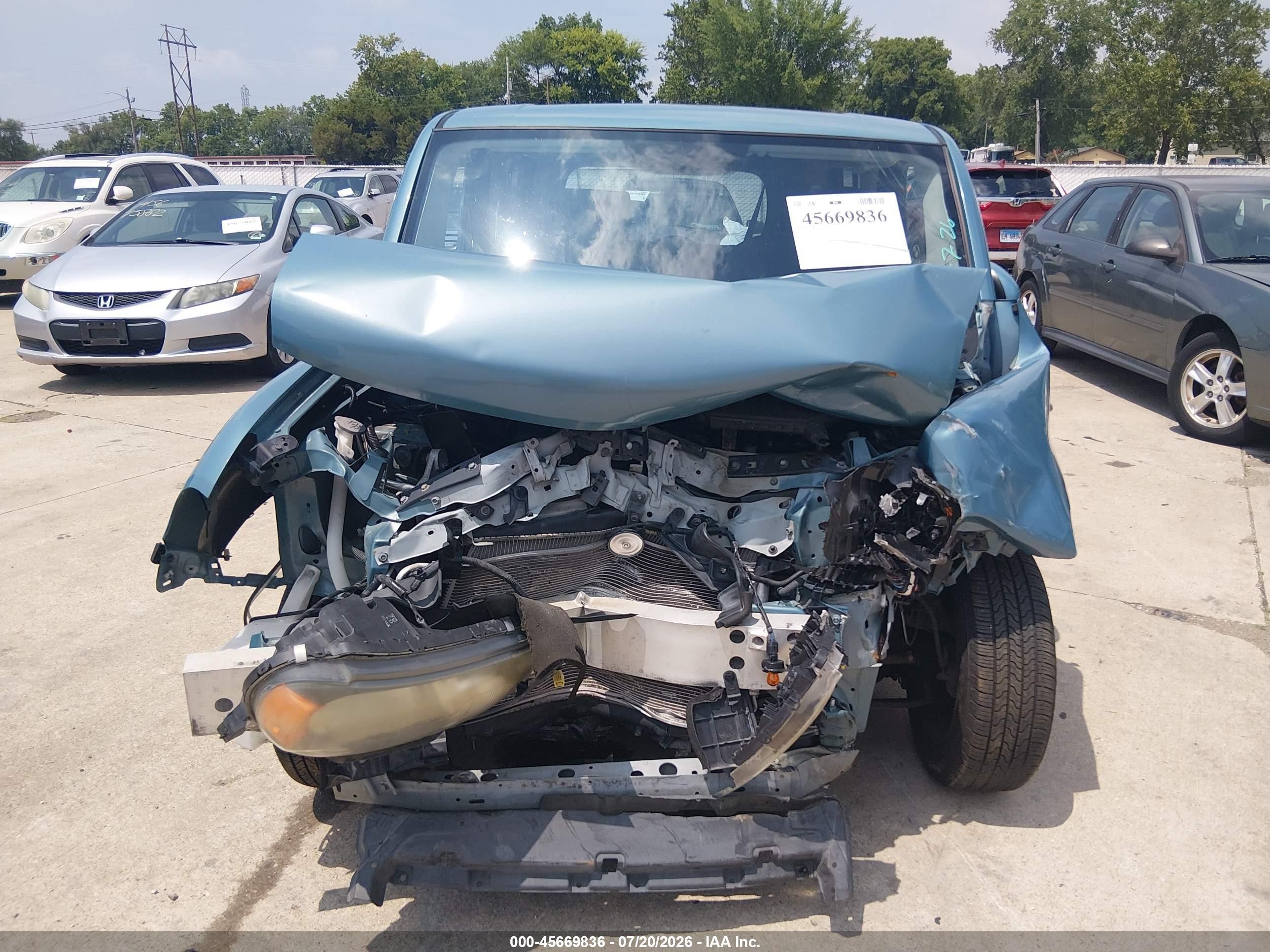 2009 Nissan Cube 1.8s Синий vin: JN8AZ28R49T107884