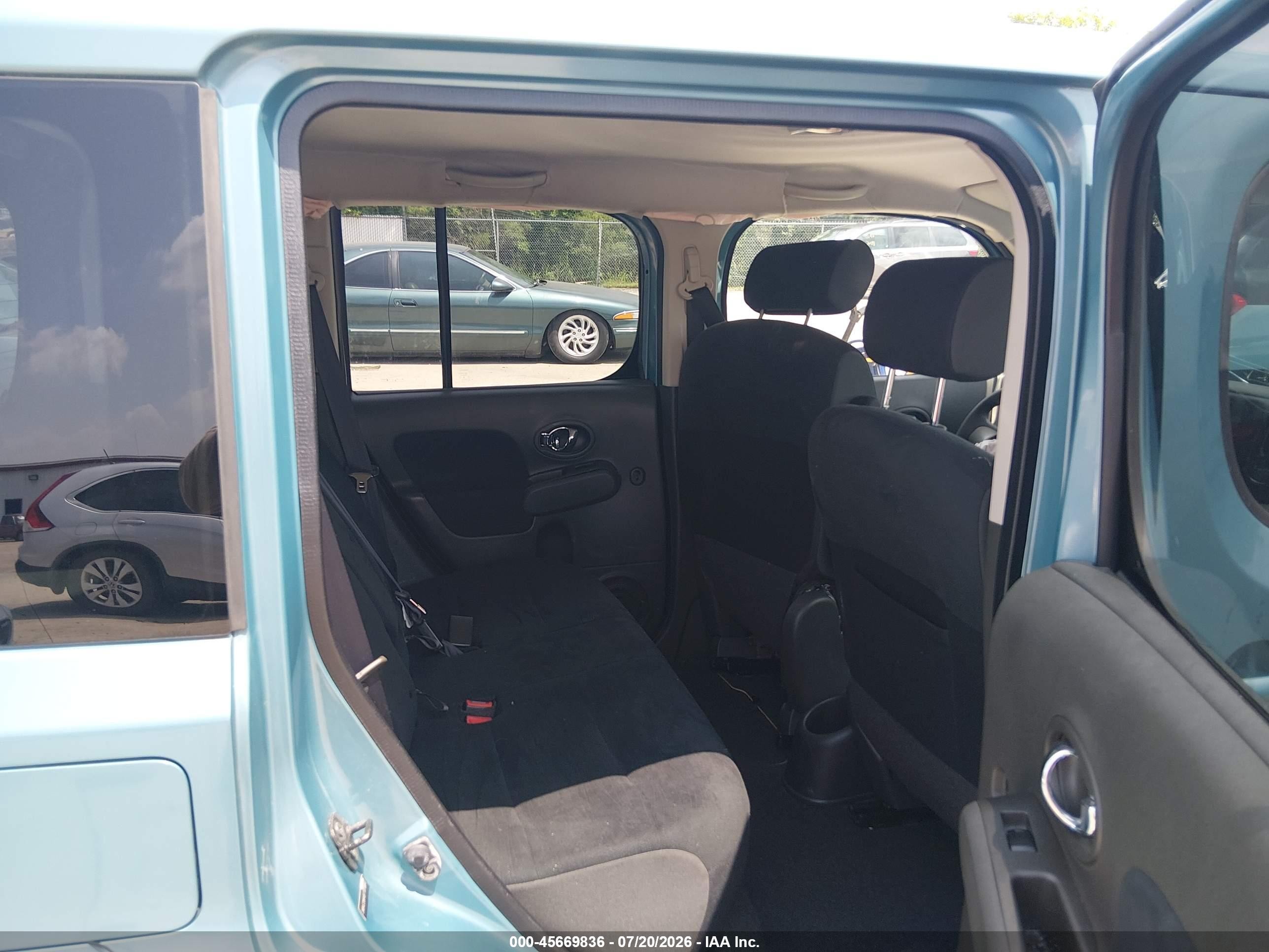 2009 Nissan Cube 1.8s Синий vin: JN8AZ28R49T107884