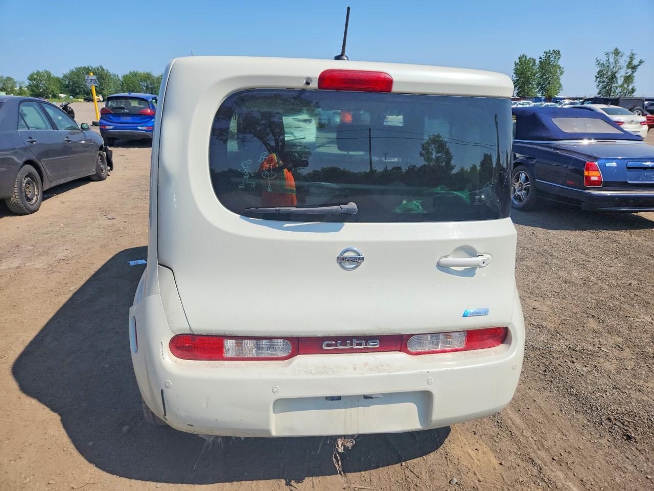 2009 Nissan Cube 1.8 Beige vin: JN8AZ28R49T111465