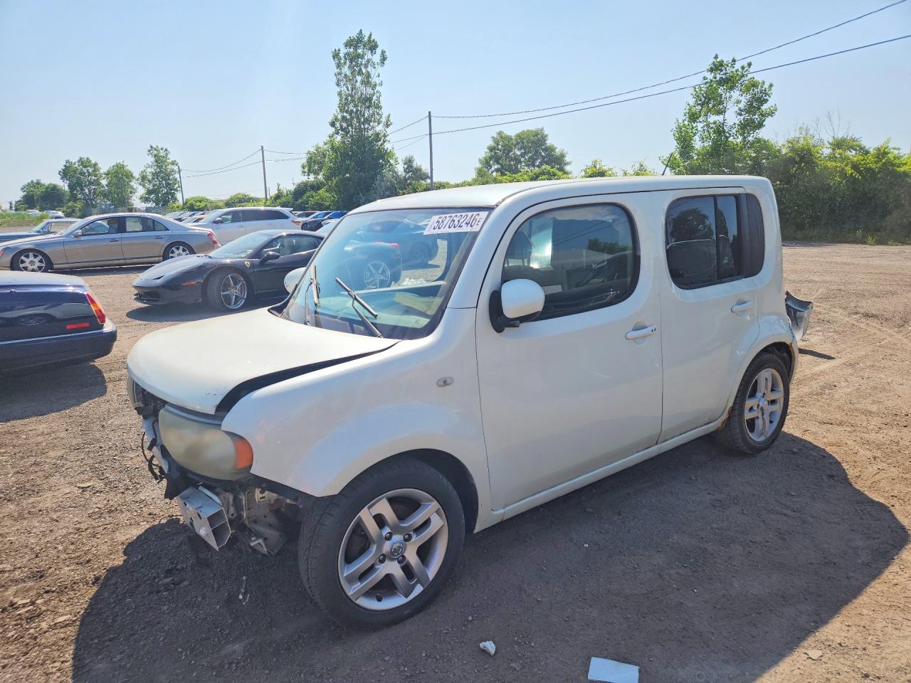 2009 Nissan Cube 1.8 Beige vin: JN8AZ28R49T111465