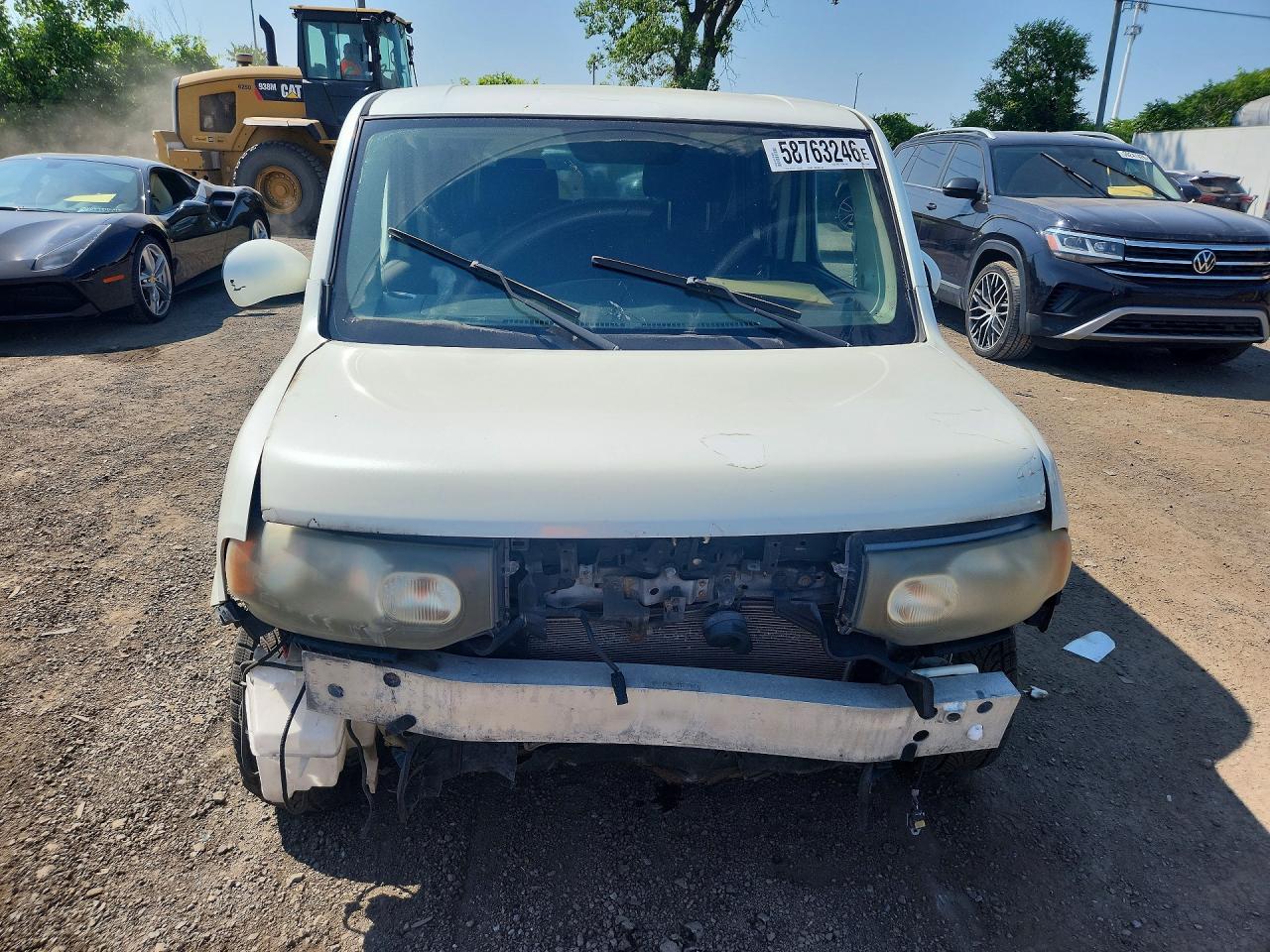 2009 Nissan Cube 1.8 Beige vin: JN8AZ28R49T111465