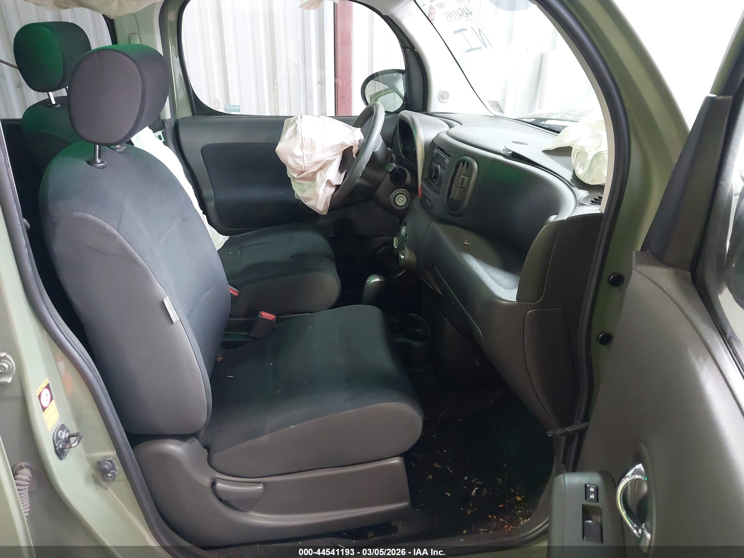 2009 Nissan Cube 1.8s Green vin: JN8AZ28R59T114701