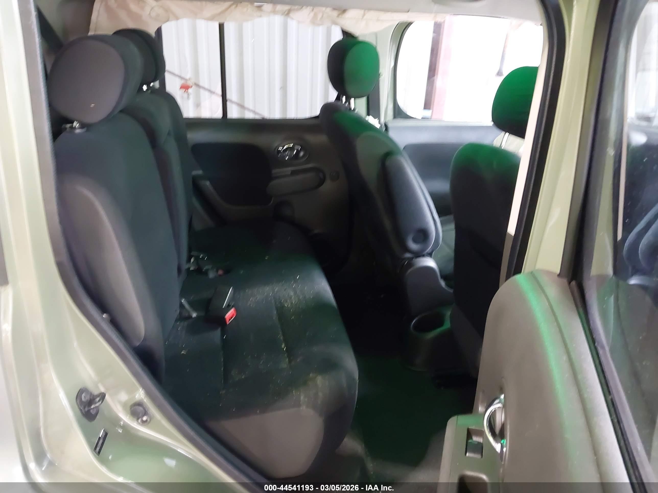 2009 Nissan Cube 1.8s Green vin: JN8AZ28R59T114701