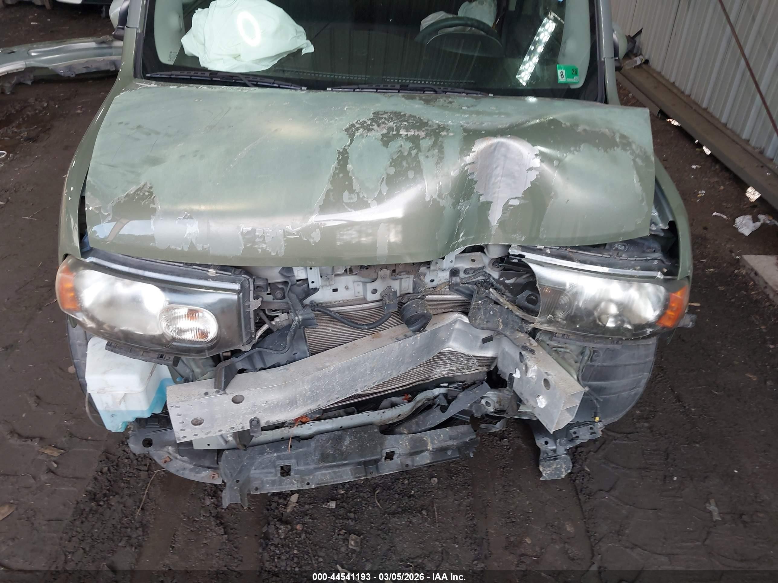 2009 Nissan Cube 1.8s Green vin: JN8AZ28R59T114701