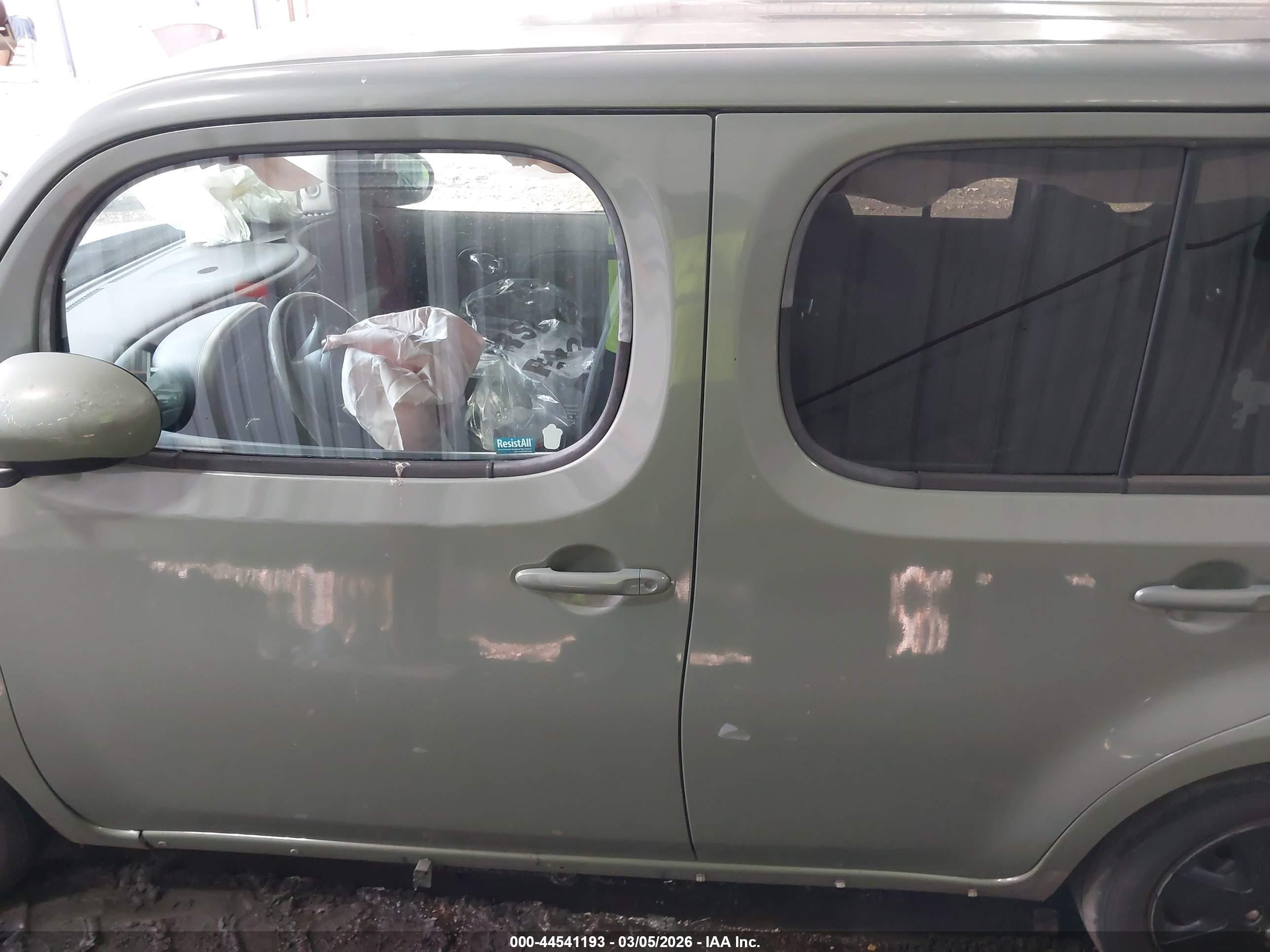2009 Nissan Cube 1.8s Green vin: JN8AZ28R59T114701