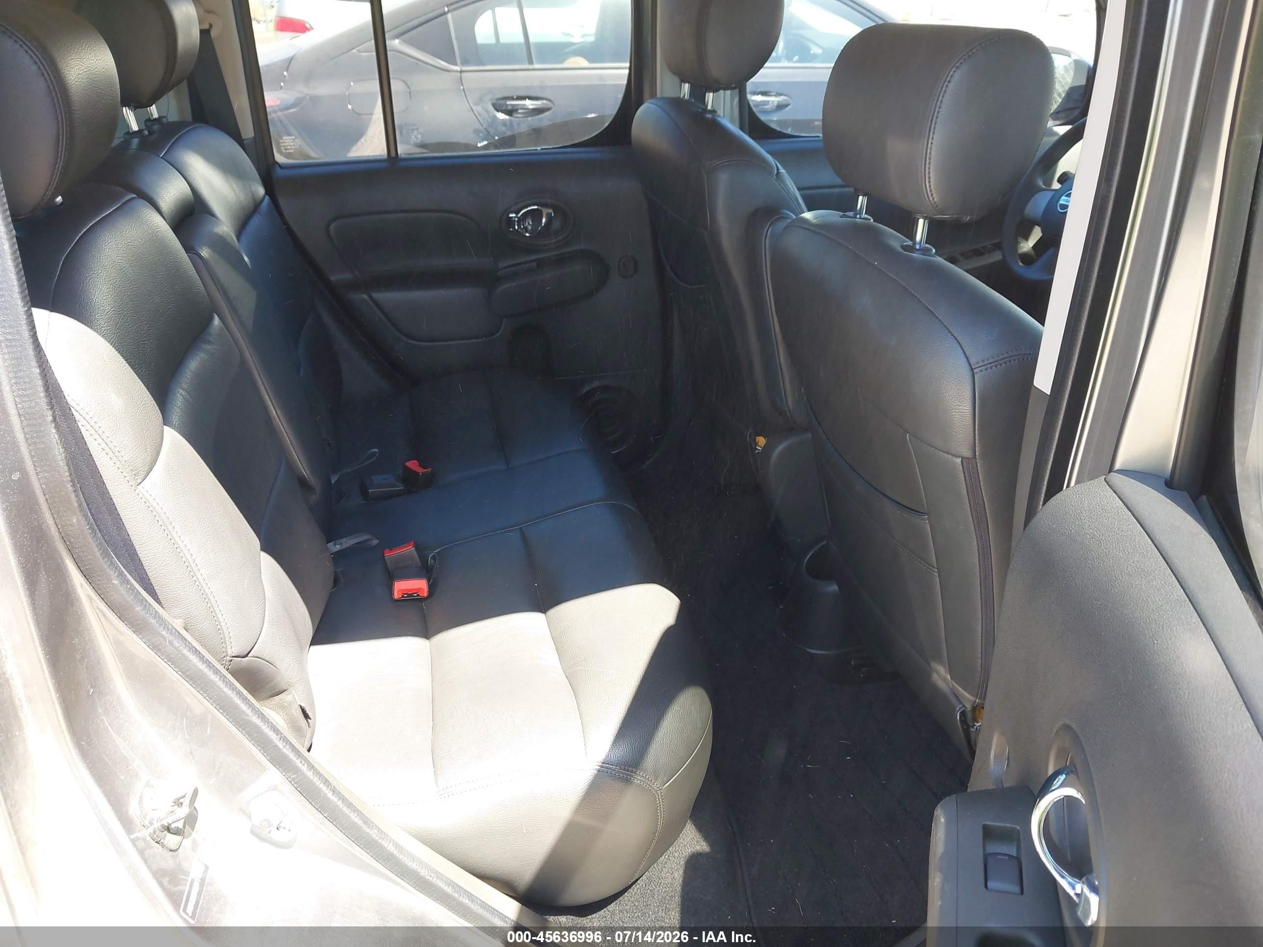 2009 Nissan Cube 1.8sl Gray vin: JN8AZ28R69T119163