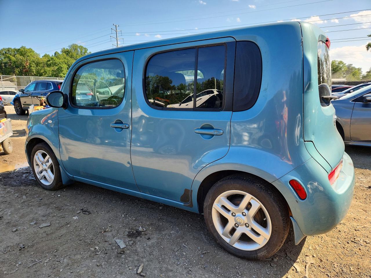 2009 Nissan Cube 1.8 Blue vin: JN8AZ28R69T124301