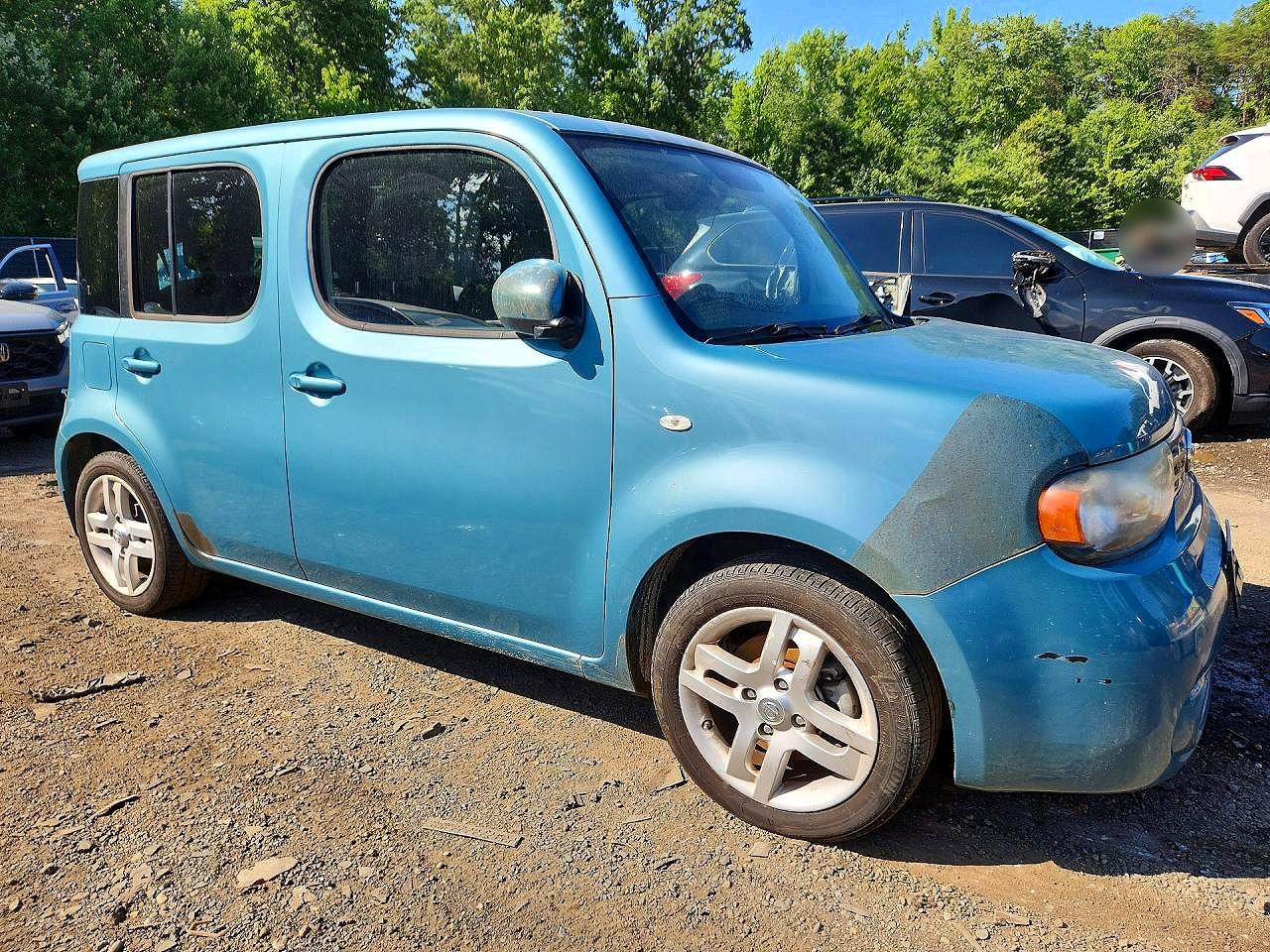 2009 Nissan Cube 1.8 Blue vin: JN8AZ28R69T124301