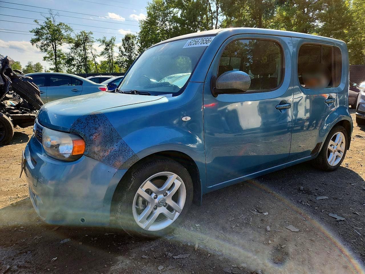 2009 Nissan Cube 1.8 Blue vin: JN8AZ28R69T124301