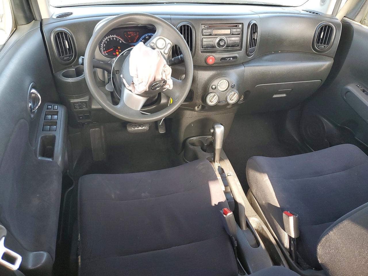 2009 Nissan Cube 1.8 White vin: JN8AZ28R69T127697