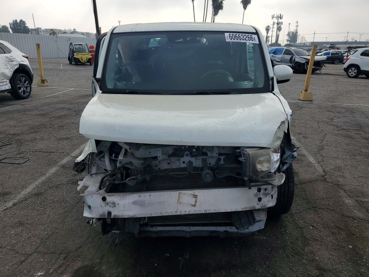 2009 Nissan Cube 1.8 White vin: JN8AZ28R69T127697