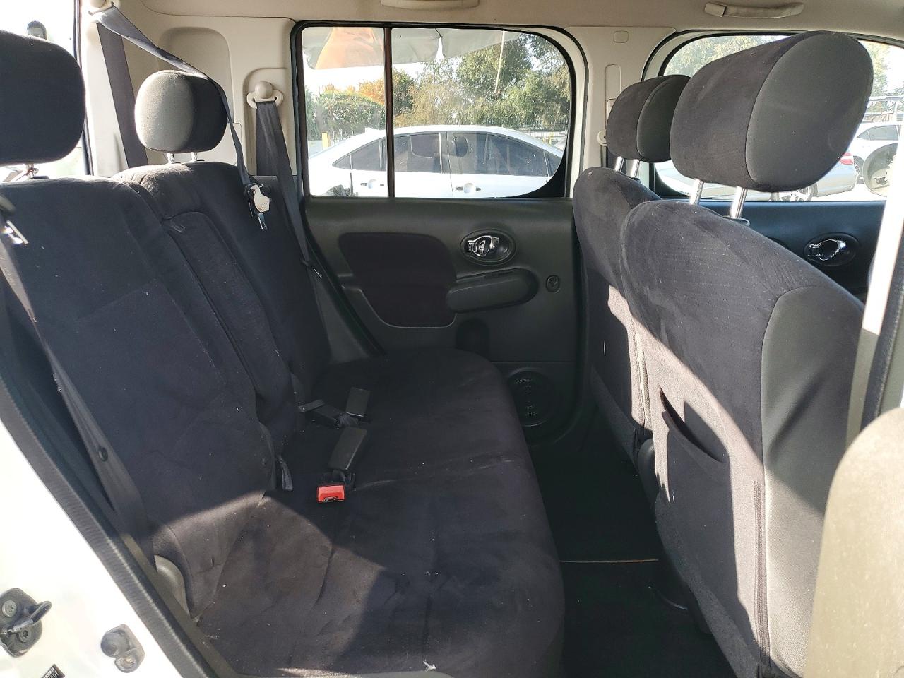 2009 Nissan Cube 1.8 White vin: JN8AZ28R69T127697