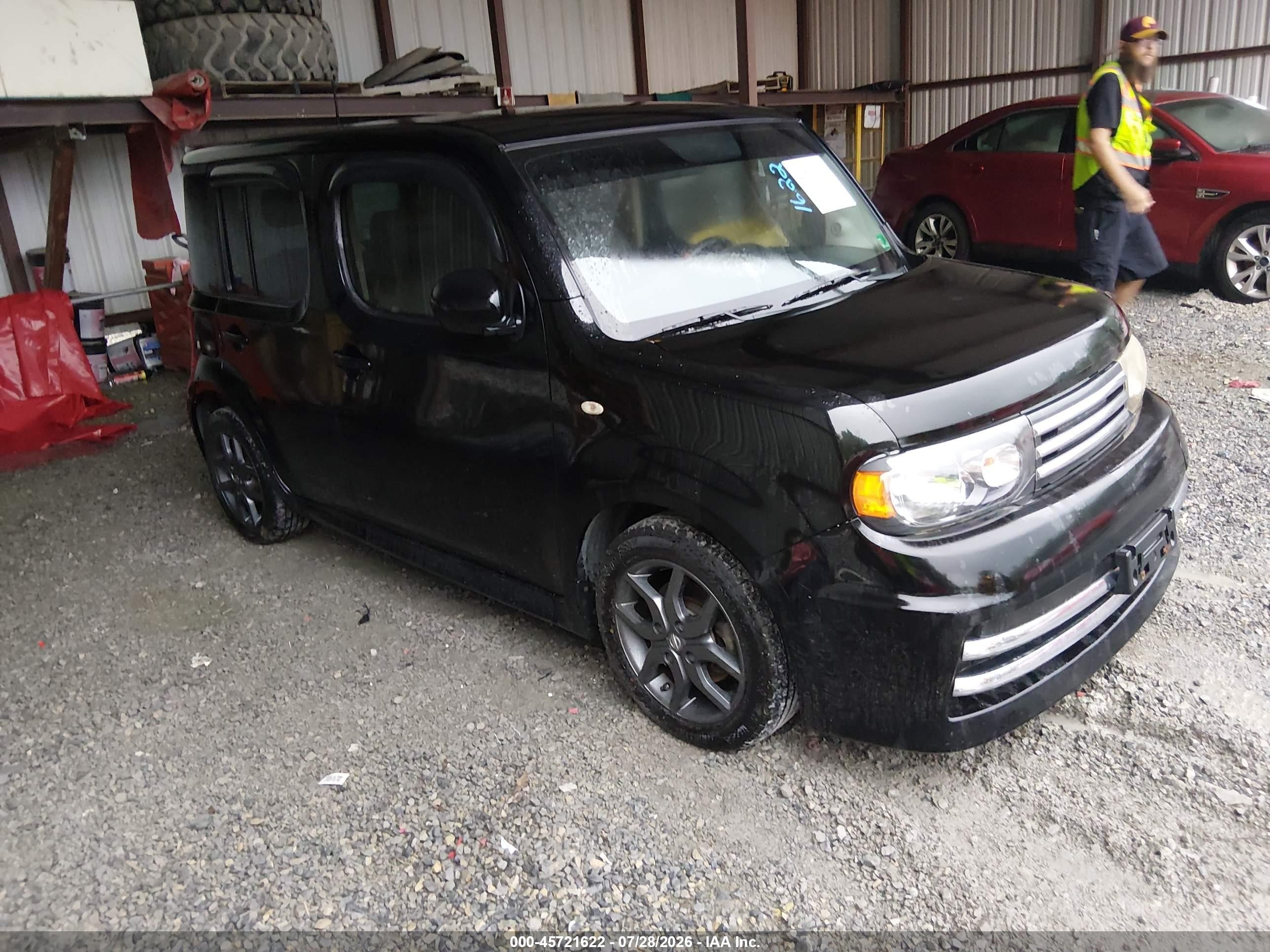 2009 Nissan Cube 1.8 Krom Черный vin: JN8AZ28R79T107975