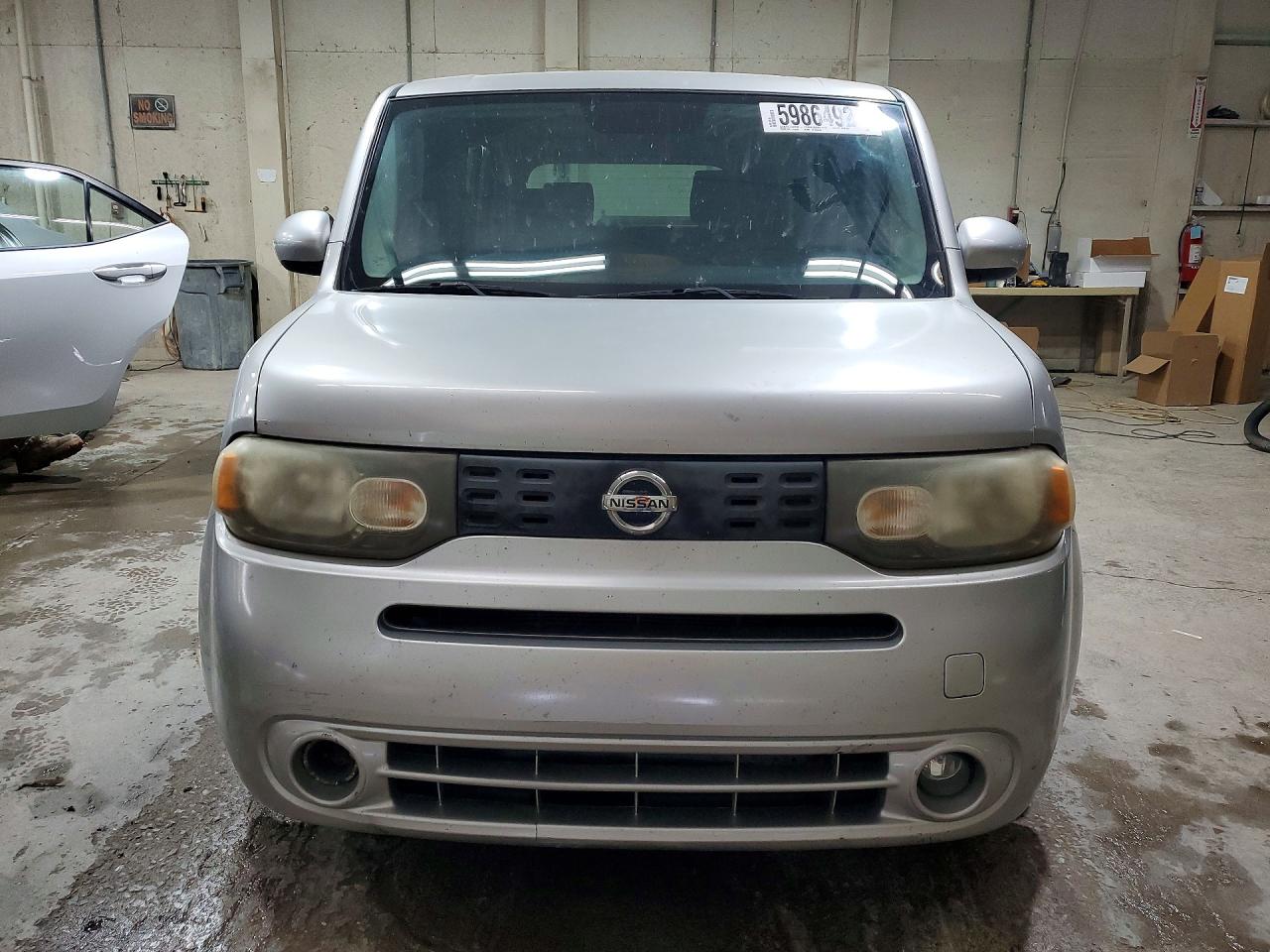 2009 Nissan Cube Base Silver vin: JN8AZ28R79T114232