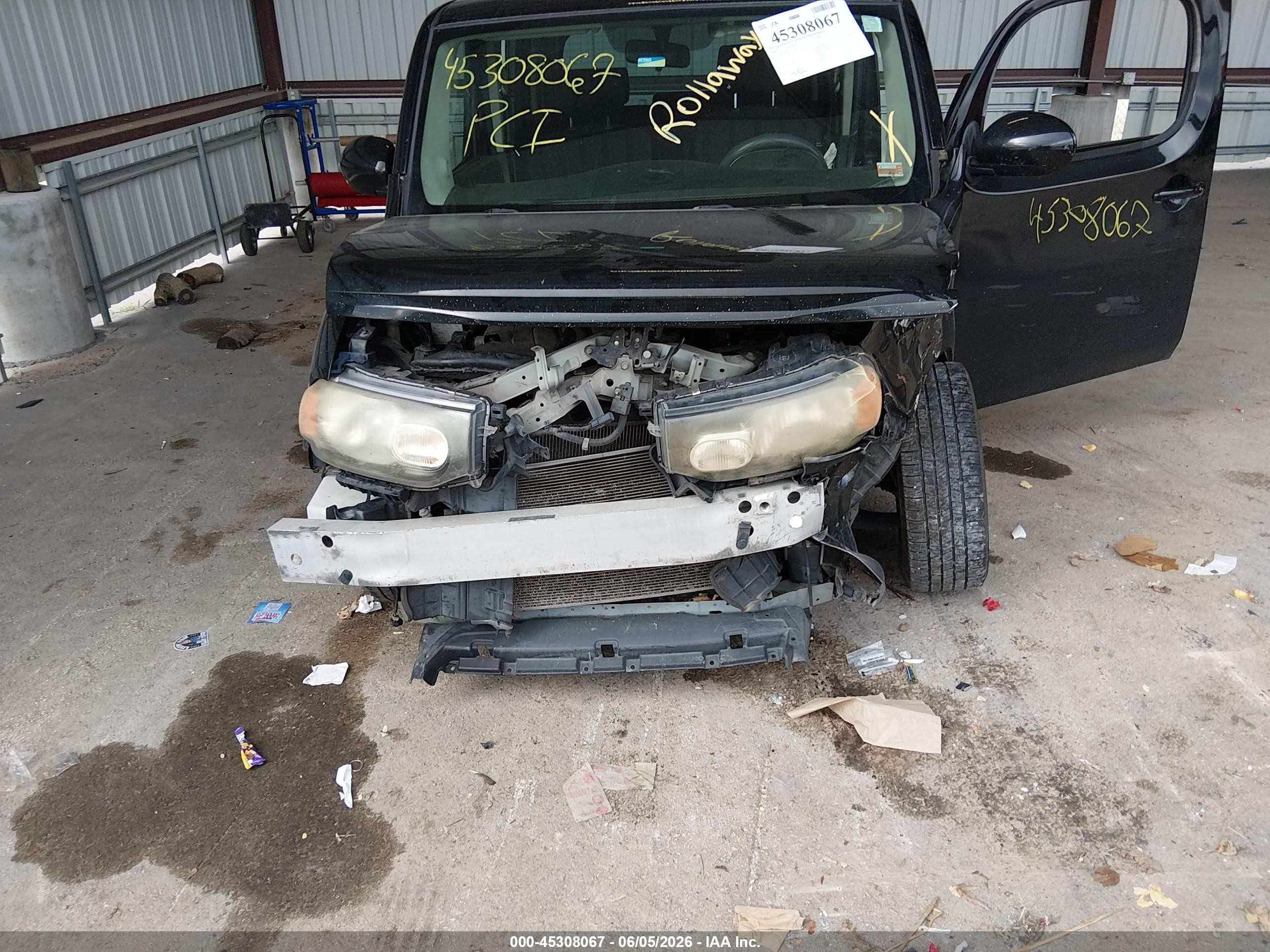 2009 Nissan Cube 1.8sl Black vin: JN8AZ28R79T120001