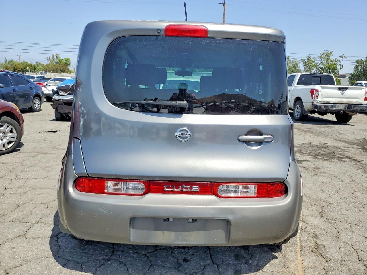 2009 Nissan Cube 1.8 Gray vin: JN8AZ28R79T131354