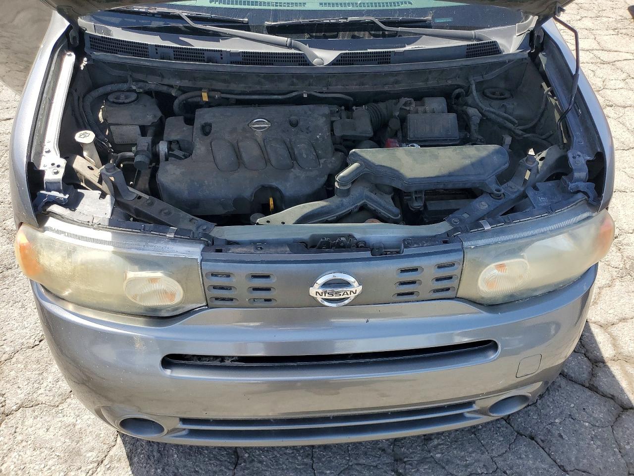 2009 Nissan Cube 1.8 Gray vin: JN8AZ28R79T131354