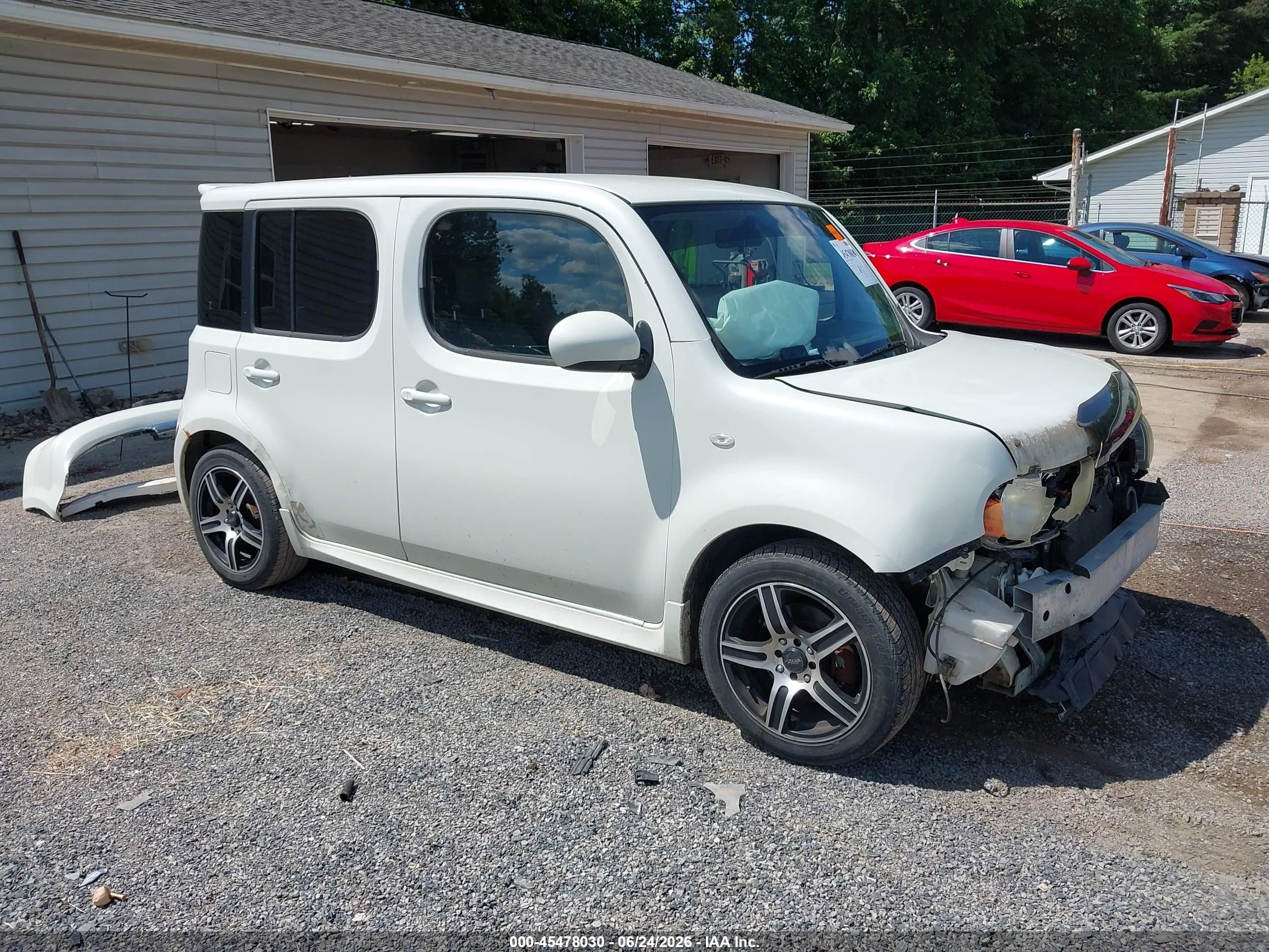 2009 Nissan Cube 1.8 Krom White vin: JN8AZ28R89T115549