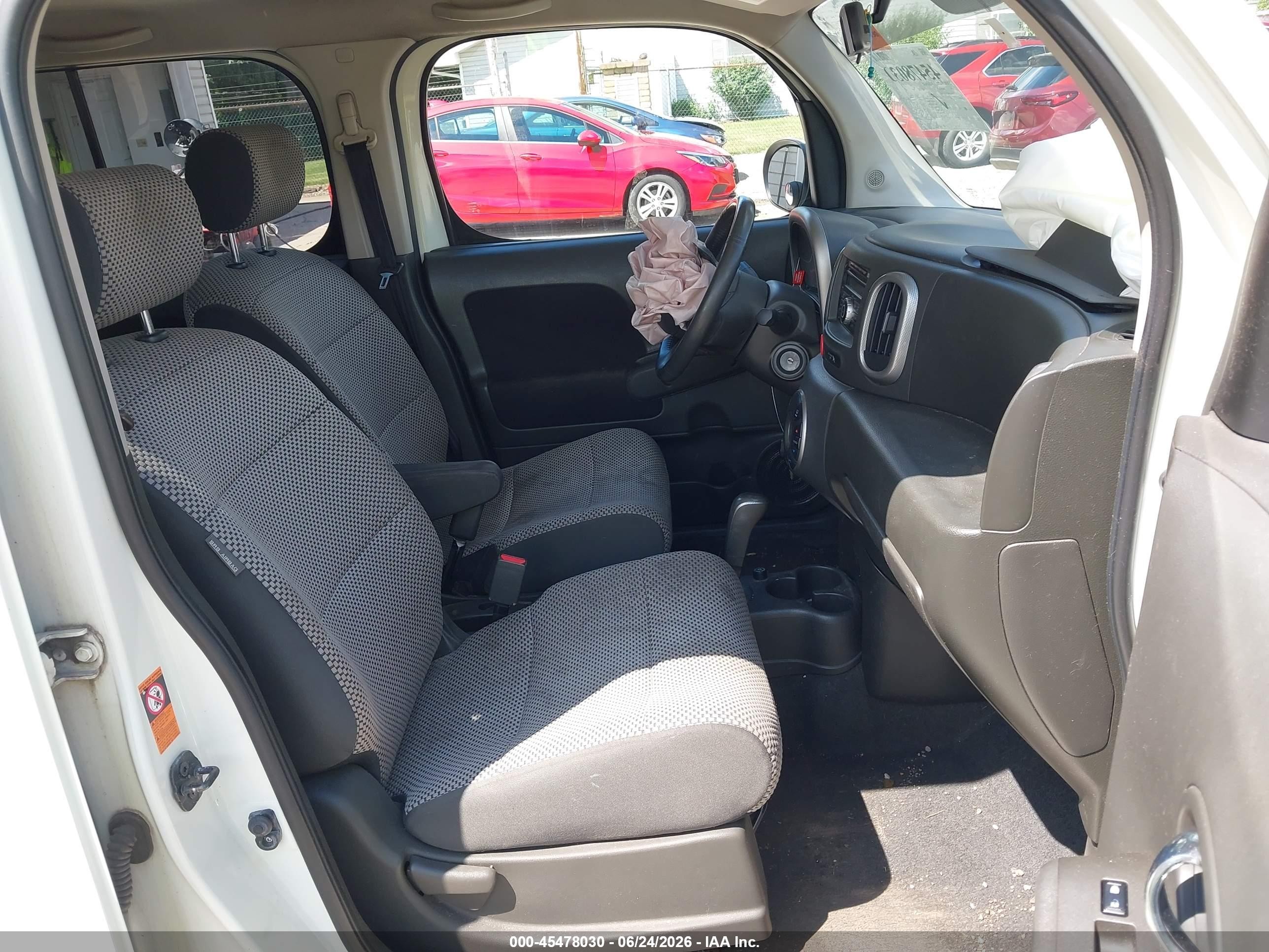 2009 Nissan Cube 1.8 Krom White vin: JN8AZ28R89T115549