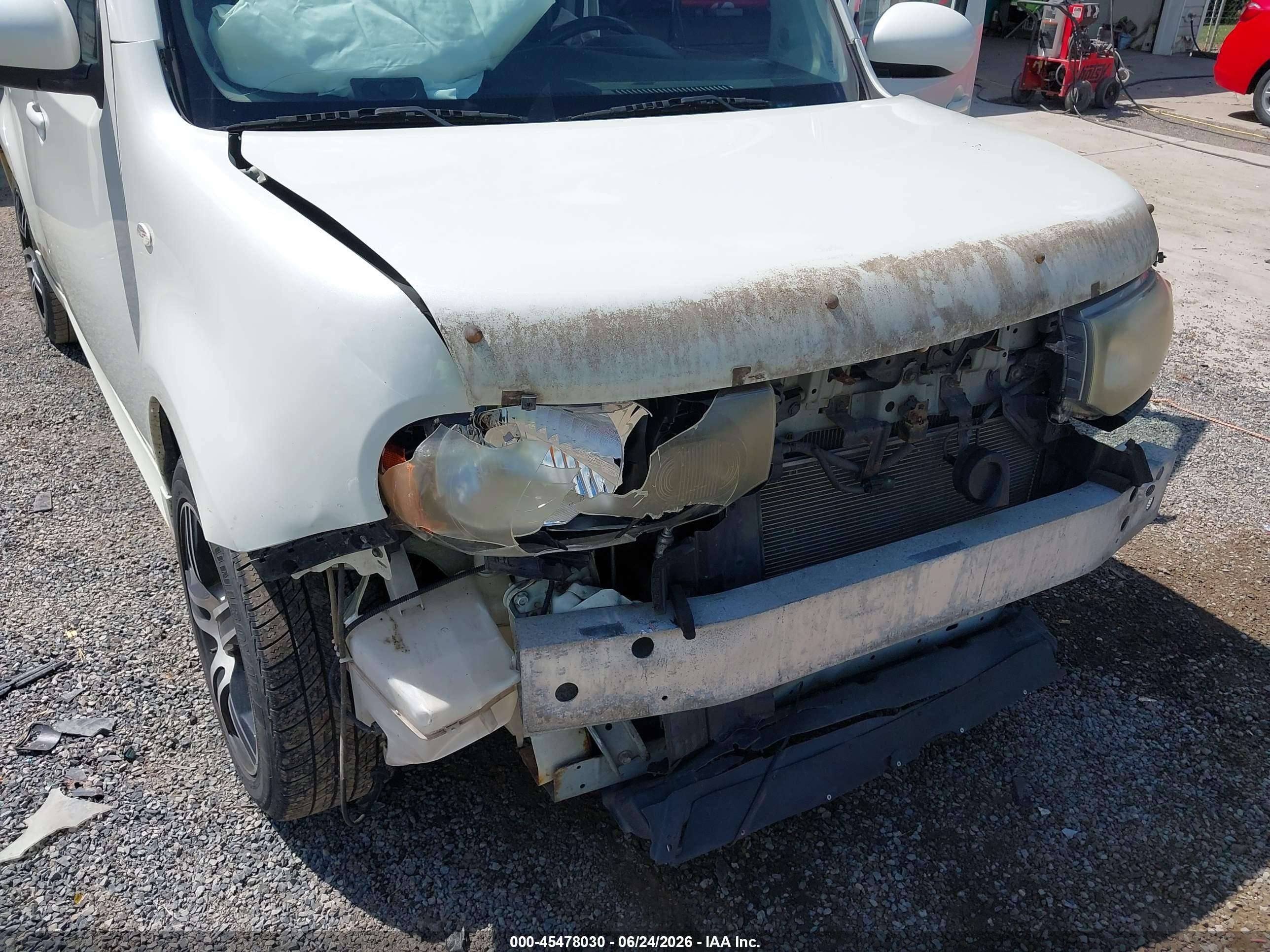 2009 Nissan Cube 1.8 Krom White vin: JN8AZ28R89T115549